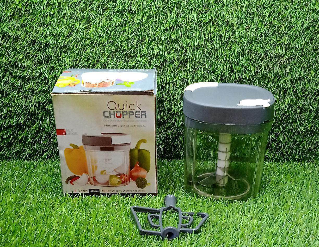 2 in 1 Handy Chopper and Slicer Used Widely for chopping and Slicing of Fruits, Vegetables, Cheese Etc. Including All Kitchen Purposes. - infinityexculsivestore.com