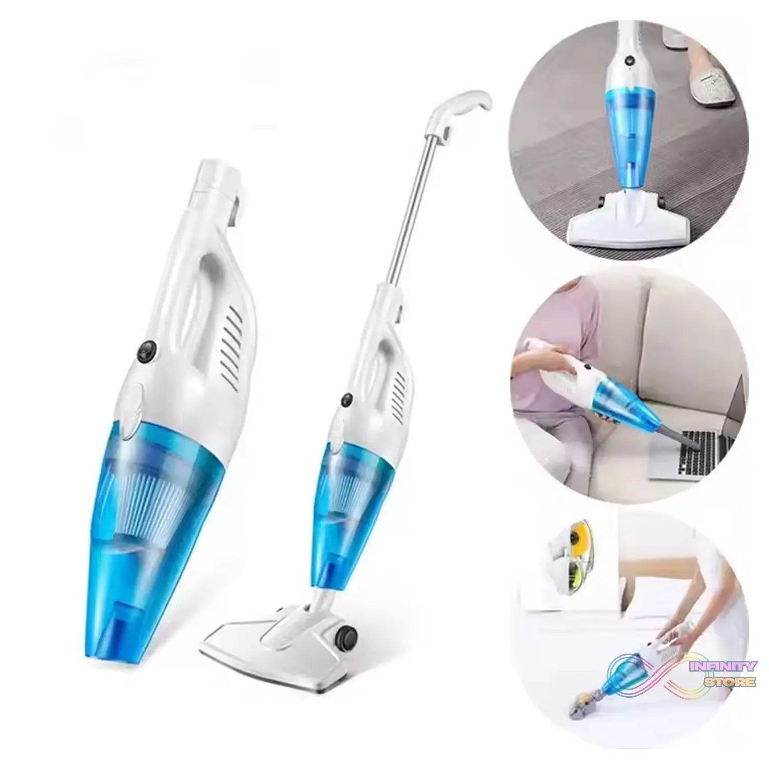 2 in 1 Household Vacuum Cleaner 1 Ltr. Large Capacity Dust Cup (1 Pc / 600W) - infinityexculsivestore.com