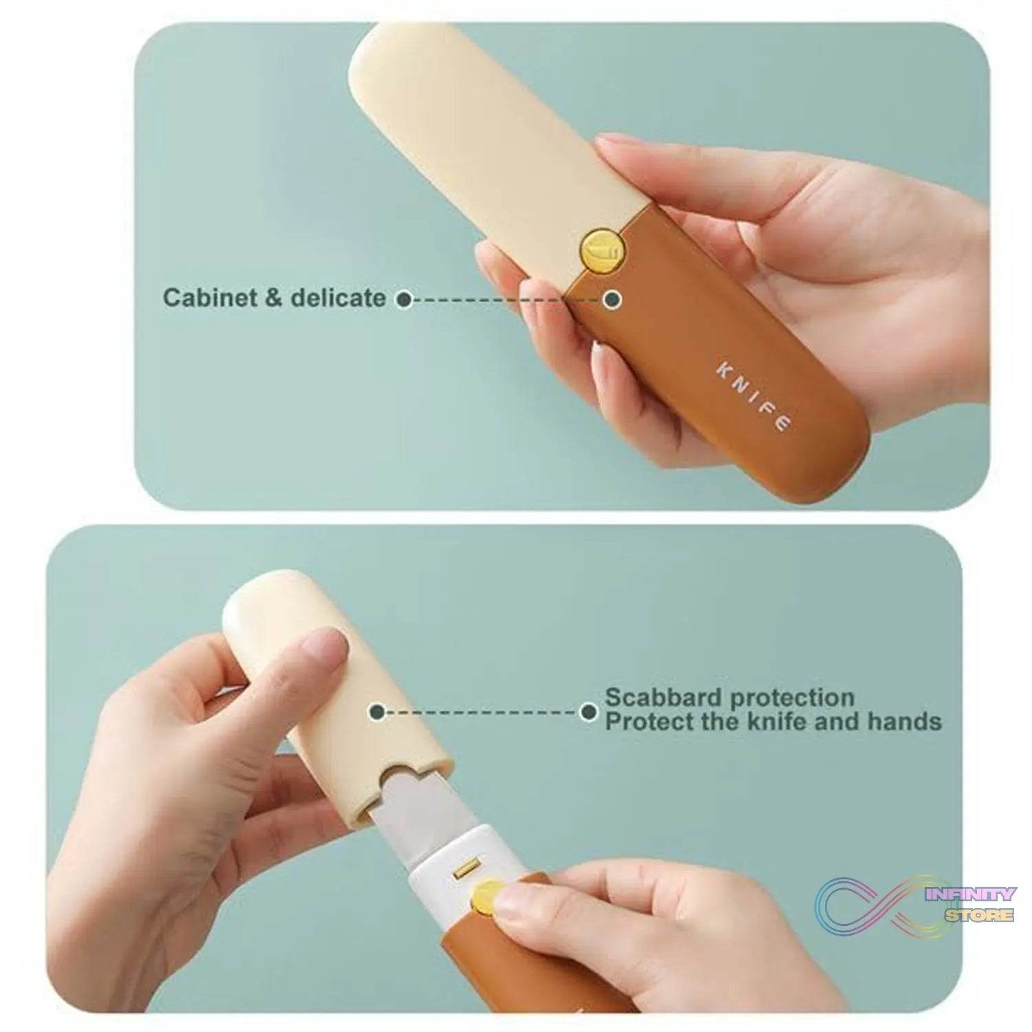 2 in 1 Knife, Multifunctional peeler fruit knife (1 Pc) - infinityexculsivestore.com