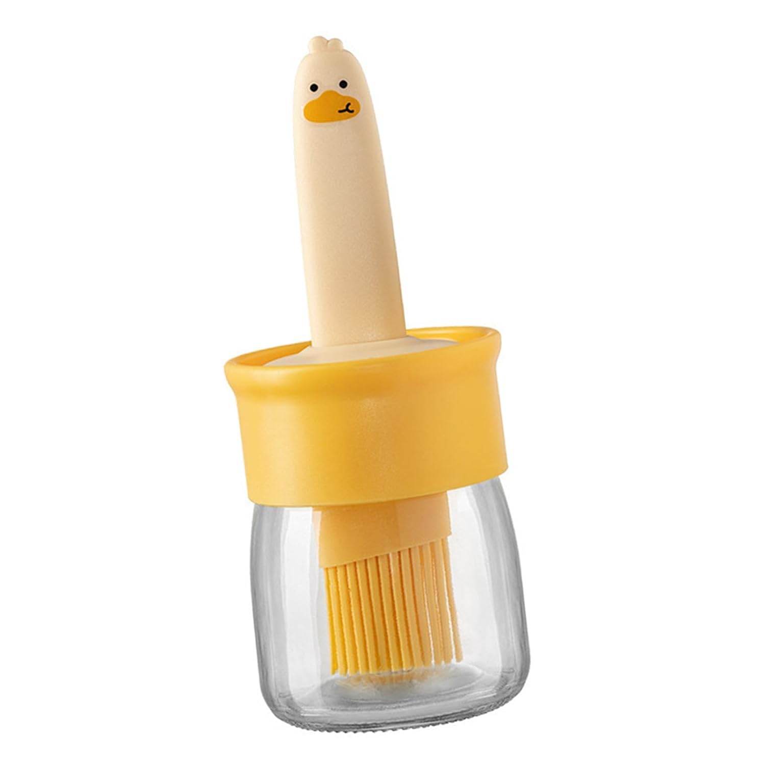 2 in 1 Oil Dispenser Bottle with Silicone Basting Brush (1 Set) - infinityexculsivestore.com
