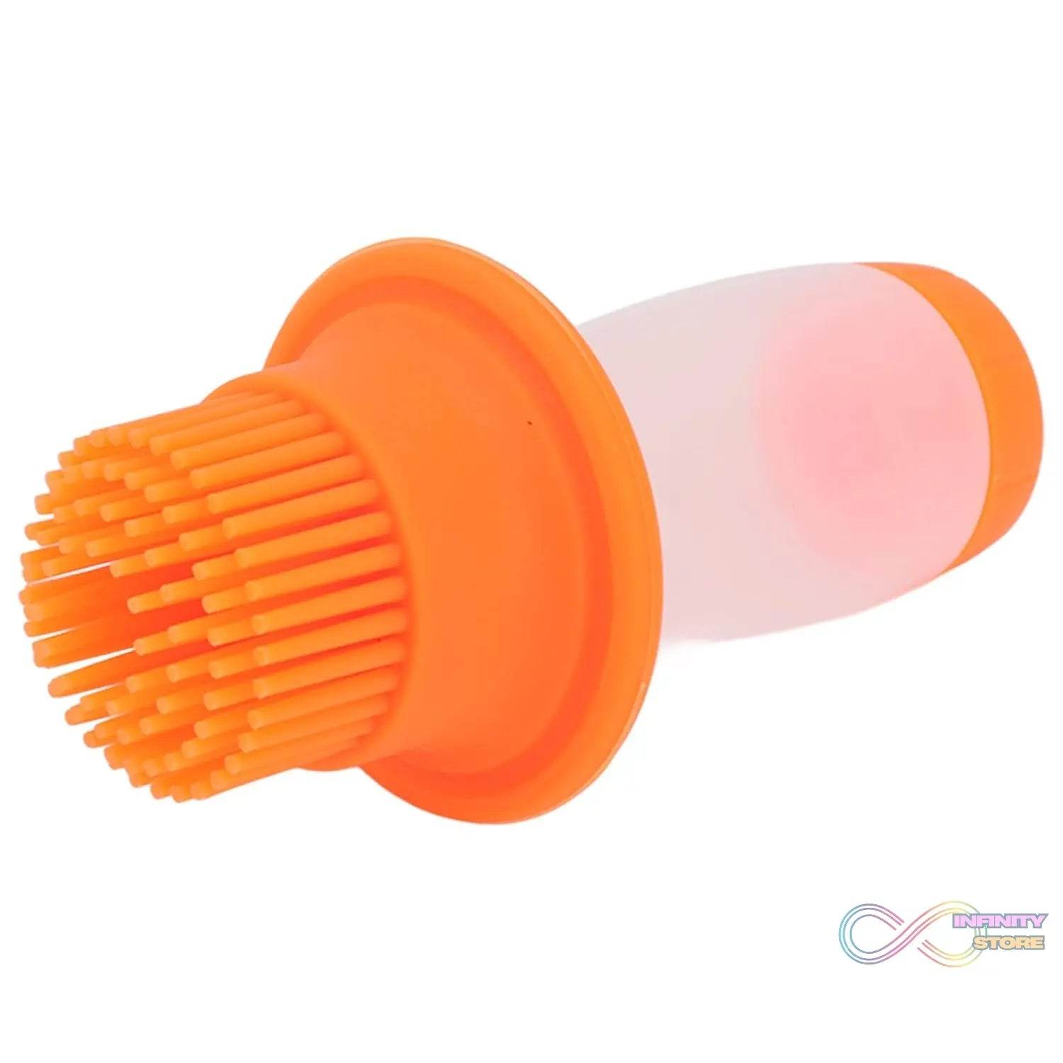 2 in 1 Portable Silicone Oil Bottle Brush with Lid (1 Set) - infinityexculsivestore.com