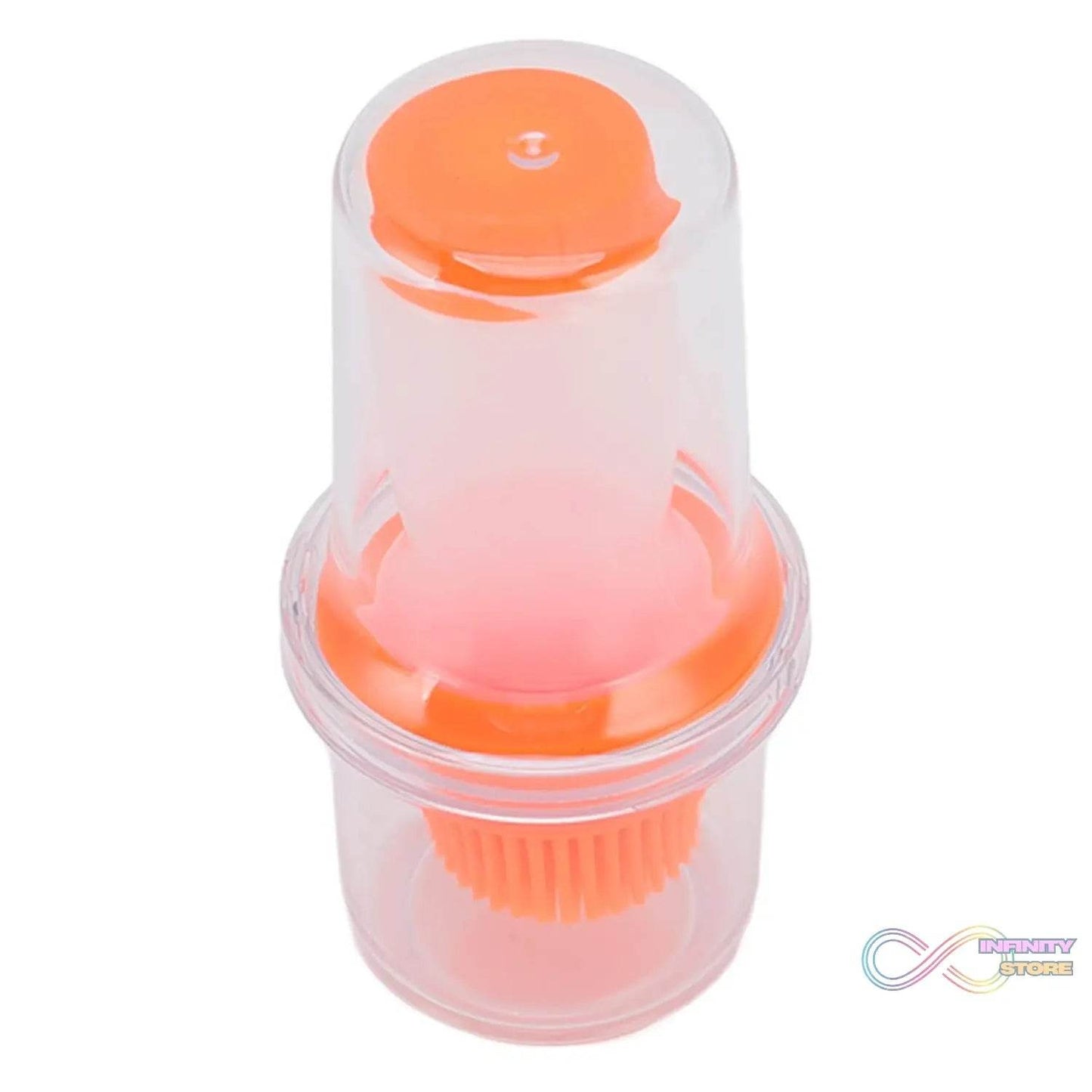 2 in 1 Portable Silicone Oil Bottle Brush with Lid (1 Set) - infinityexculsivestore.com