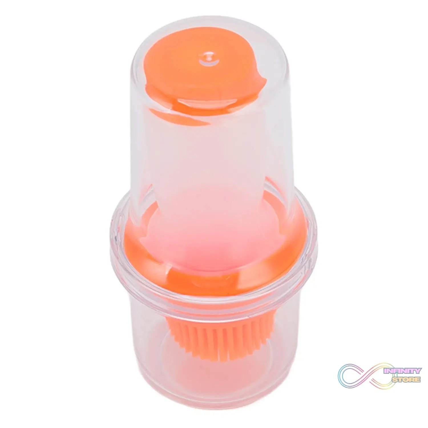 2 in 1 Portable Silicone Oil Bottle Brush with Lid (1 Set) - infinityexculsivestore.com