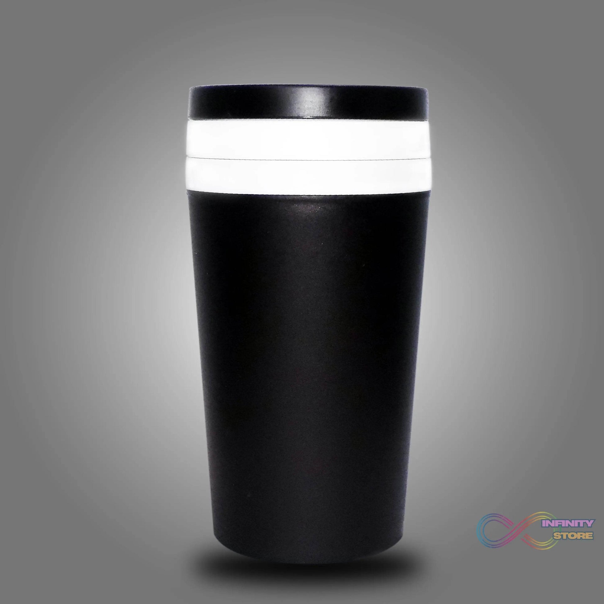 2 in 1 Shaker Sipper Glass with Detachable Storage Container (300Ml) - infinityexculsivestore.com