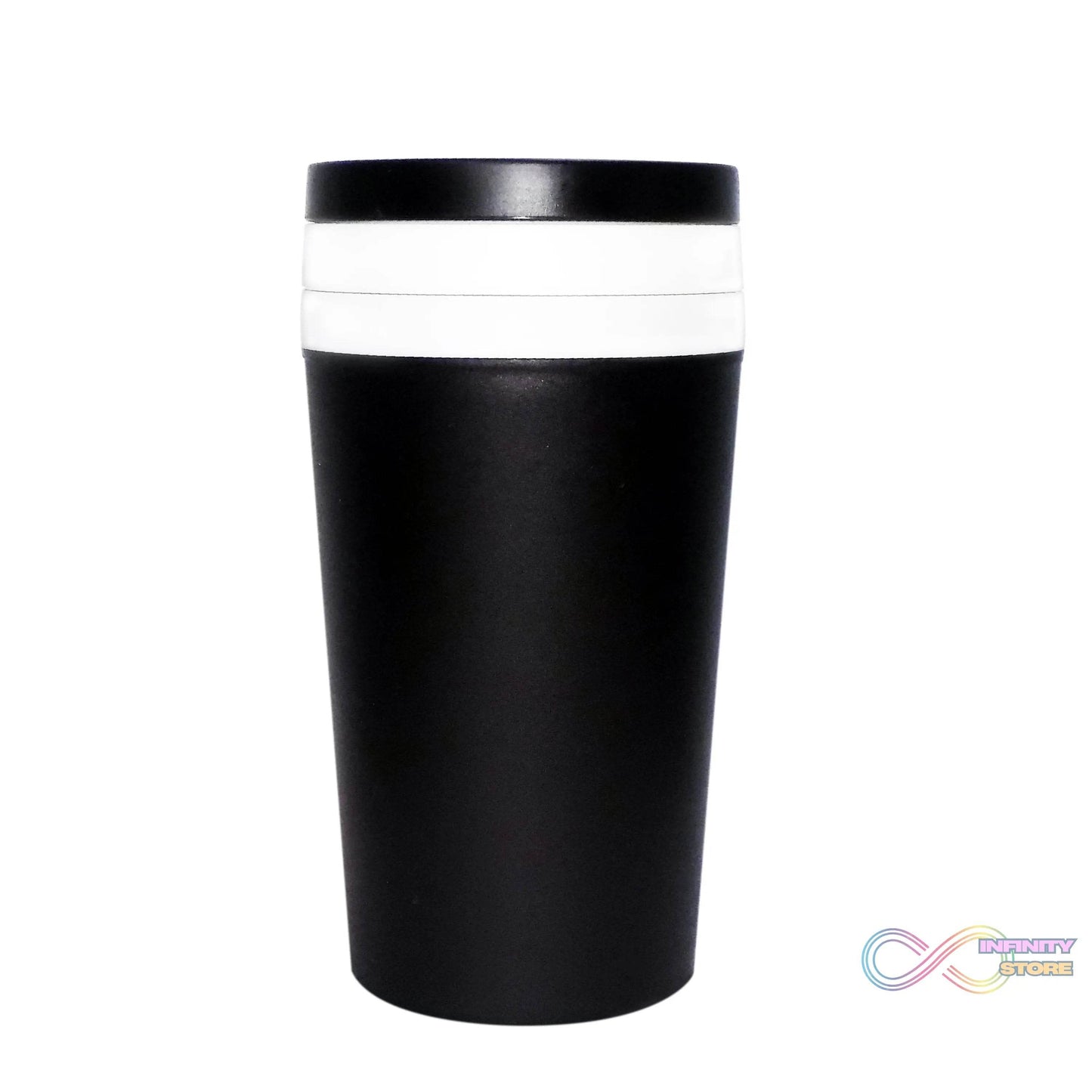2 in 1 Shaker Sipper Glass with Detachable Storage Container (300Ml) - infinityexculsivestore.com