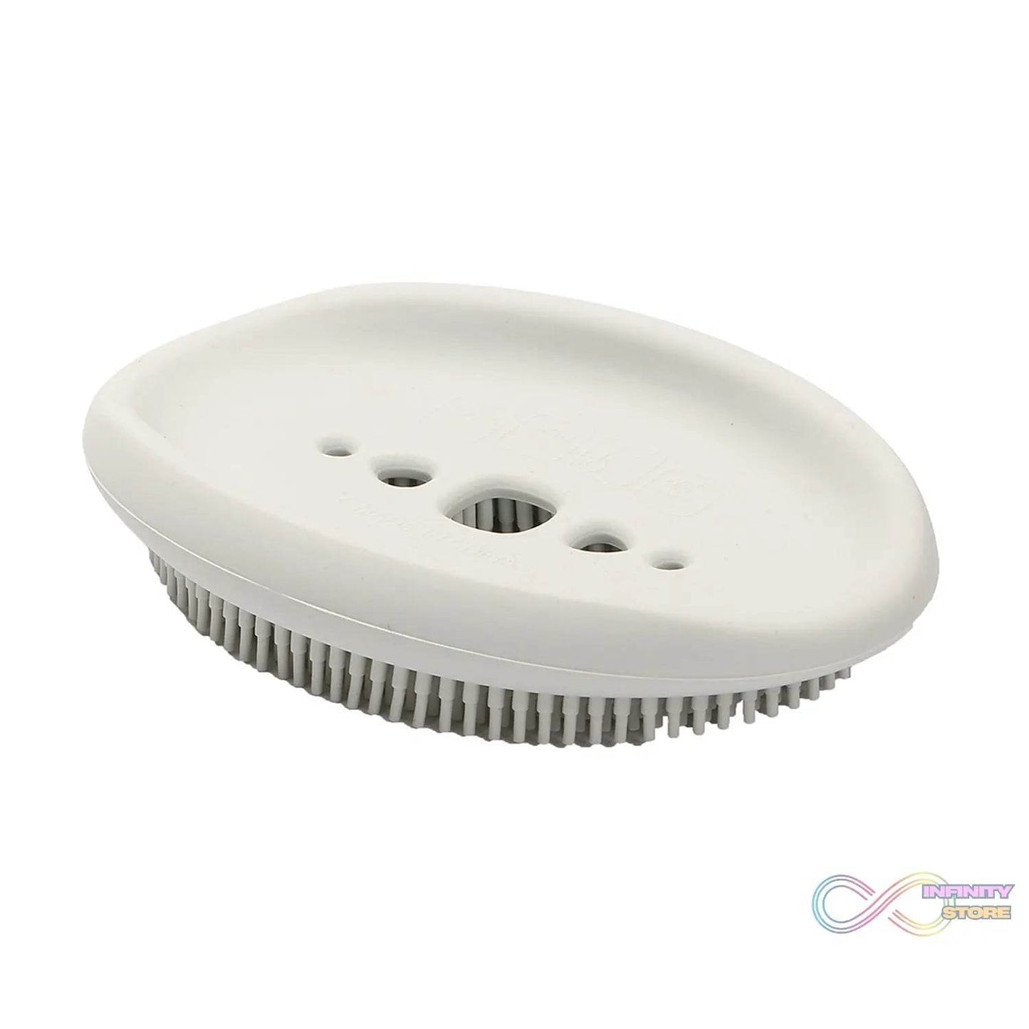 2 in 1 Silicone Cleaning Brush used in all kinds of bathroom purposes for cleaning and washing floors, corners, surfaces and many more things. - infinityexculsivestore.com