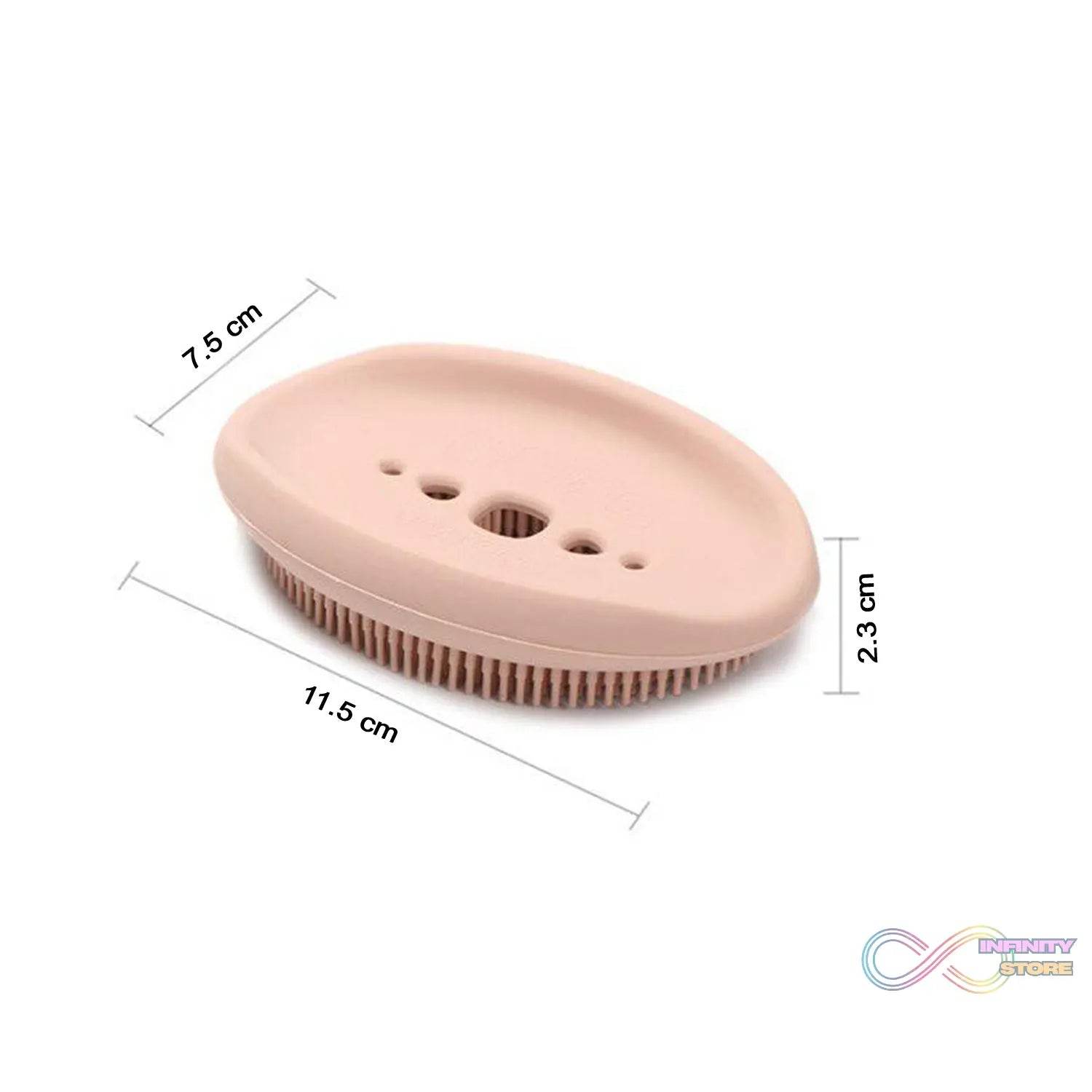 2 in 1 Silicone Cleaning Brush used in all kinds of bathroom purposes for cleaning and washing floors, corners, surfaces and many more things. - infinityexculsivestore.com