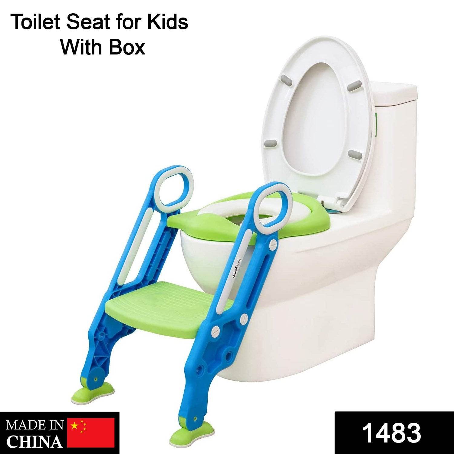 2 in 1 Training Foldable Ladder Potty Toilet Seat for Kids ----- - infinityexculsivestore.com