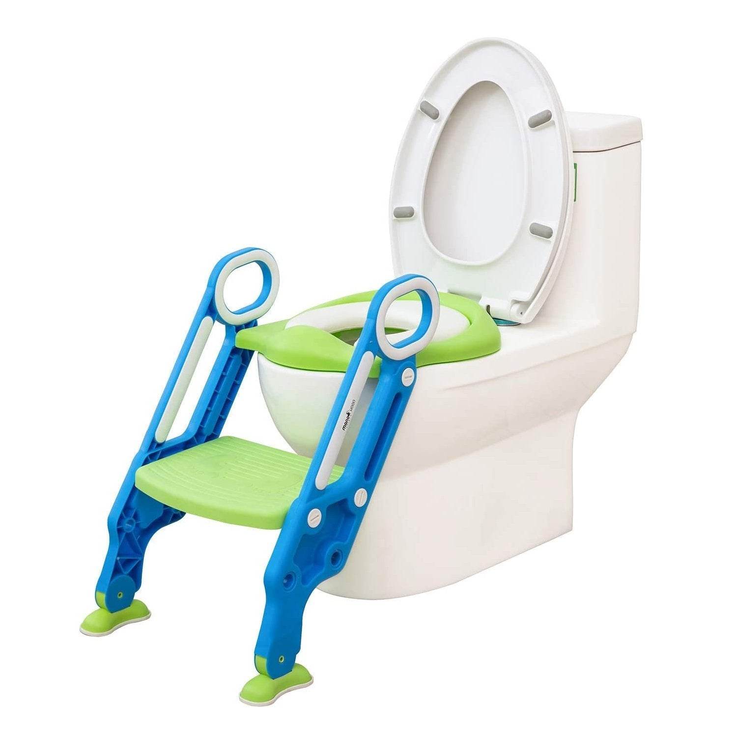 2 in 1 Training Foldable Ladder Potty Toilet Seat for Kids ----- - infinityexculsivestore.com