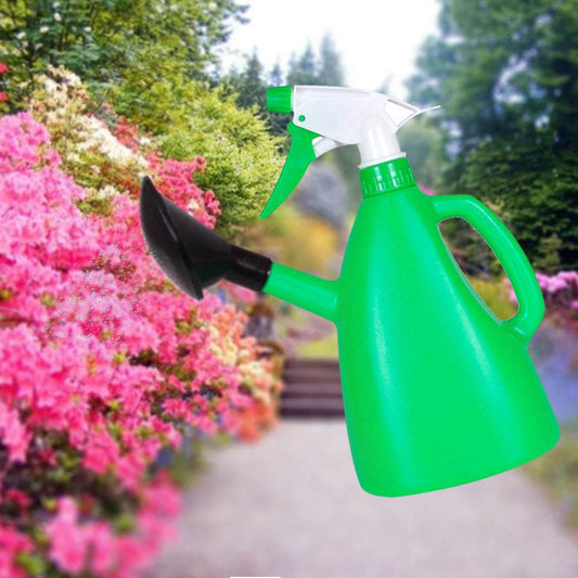 2 in 1 Watering Can with Hand Triggered Sprayer for Plants - infinityexculsivestore.com