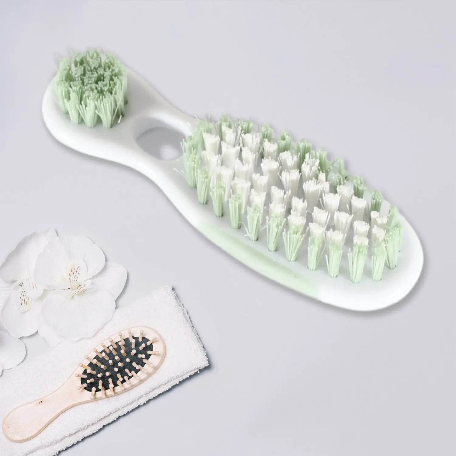 2 in 1 hard bristle brush, multi - use brush, High Quality Brush (1 Pc) - infinityexculsivestore.com