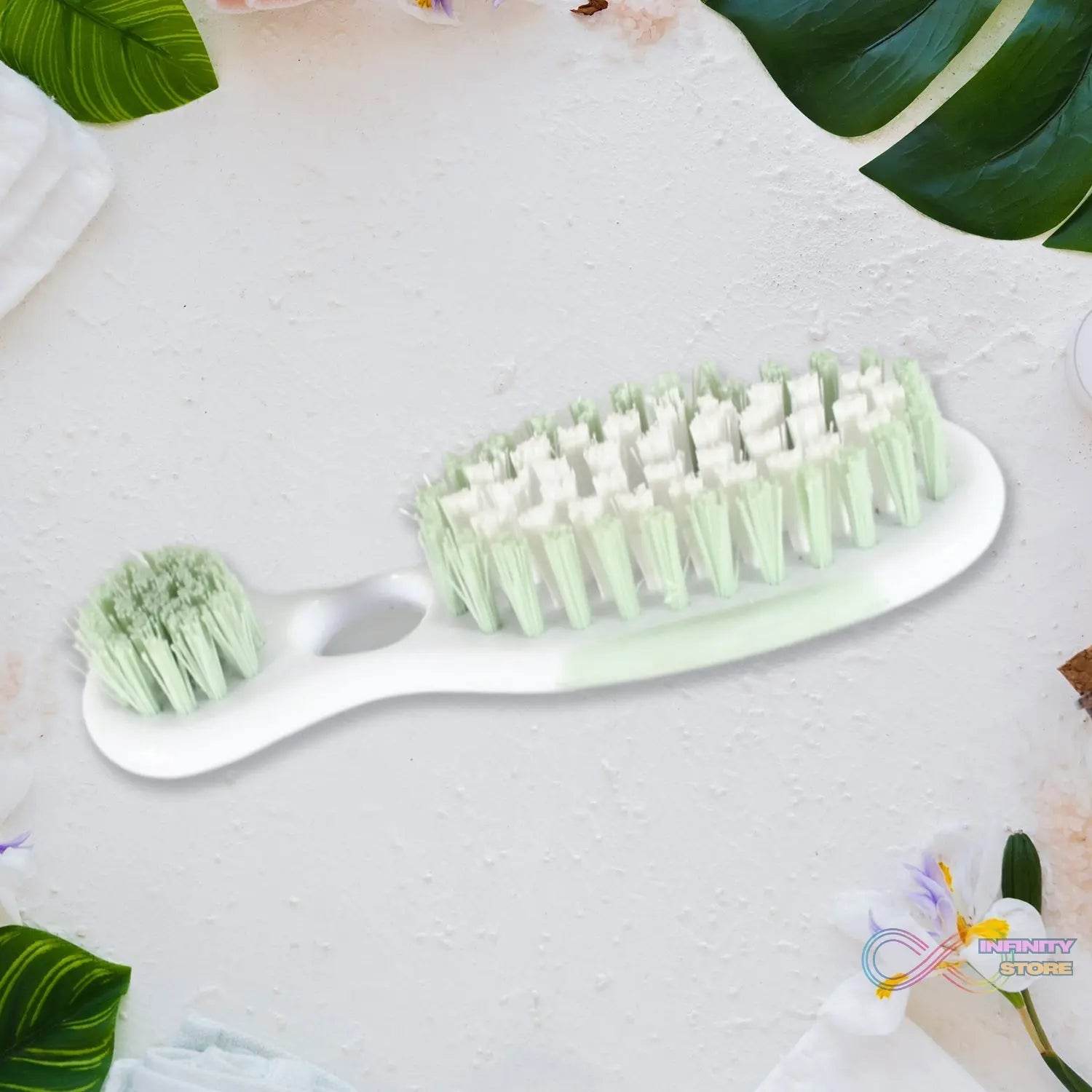 2 in 1 hard bristle brush, multi - use brush, High Quality Brush (1 Pc) - infinityexculsivestore.com
