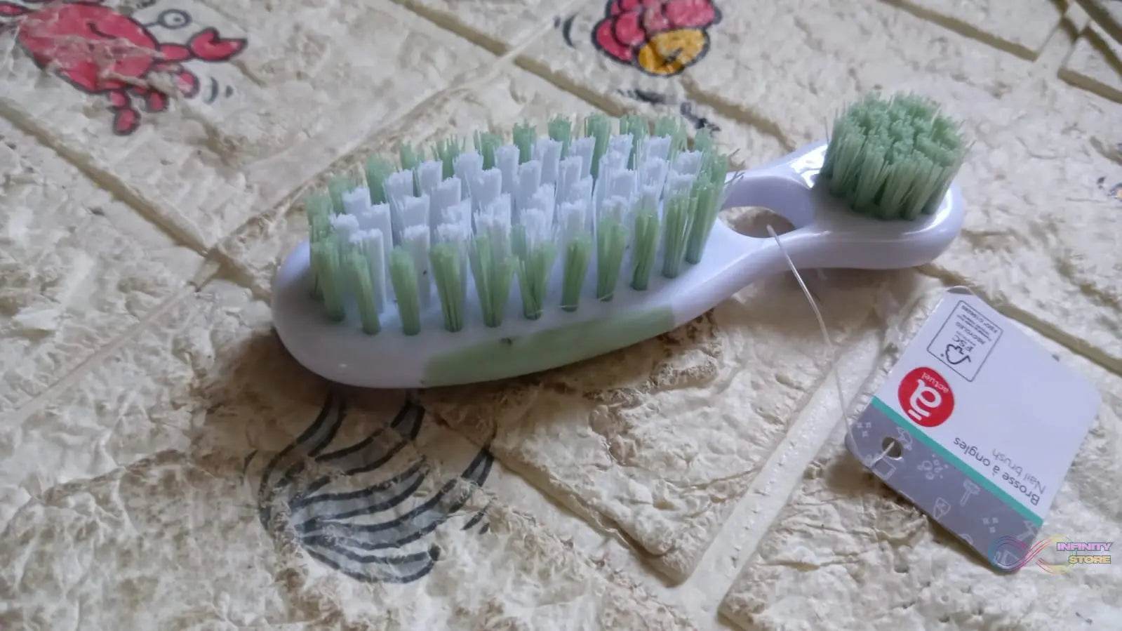 2 in 1 hard bristle brush, multi - use brush, High Quality Brush (1 Pc) - infinityexculsivestore.com