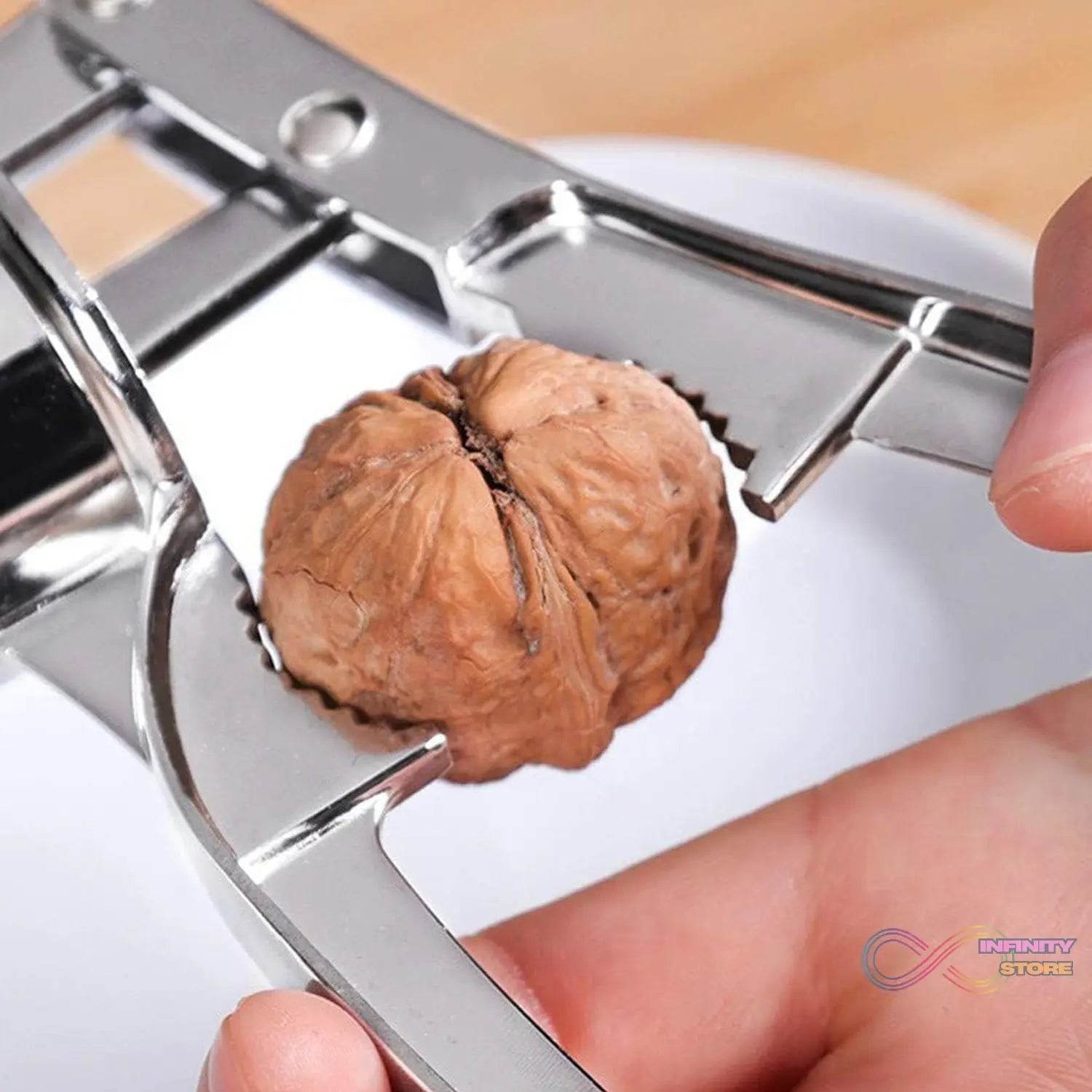 2 in1 Garlic Masher Premium Garlic Press & Walnut Cracker Opener (1 Pc) - infinityexculsivestore.com