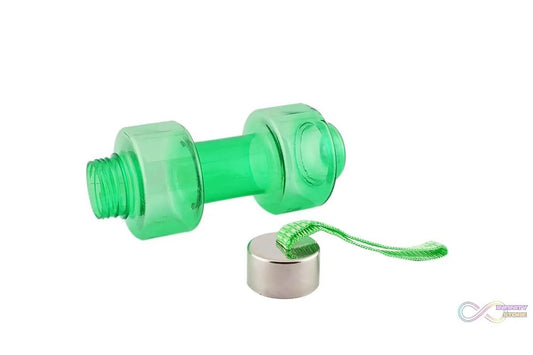2002_Steel Cap Plastic water Dumbbells Bottle - infinityexculsivestore.com