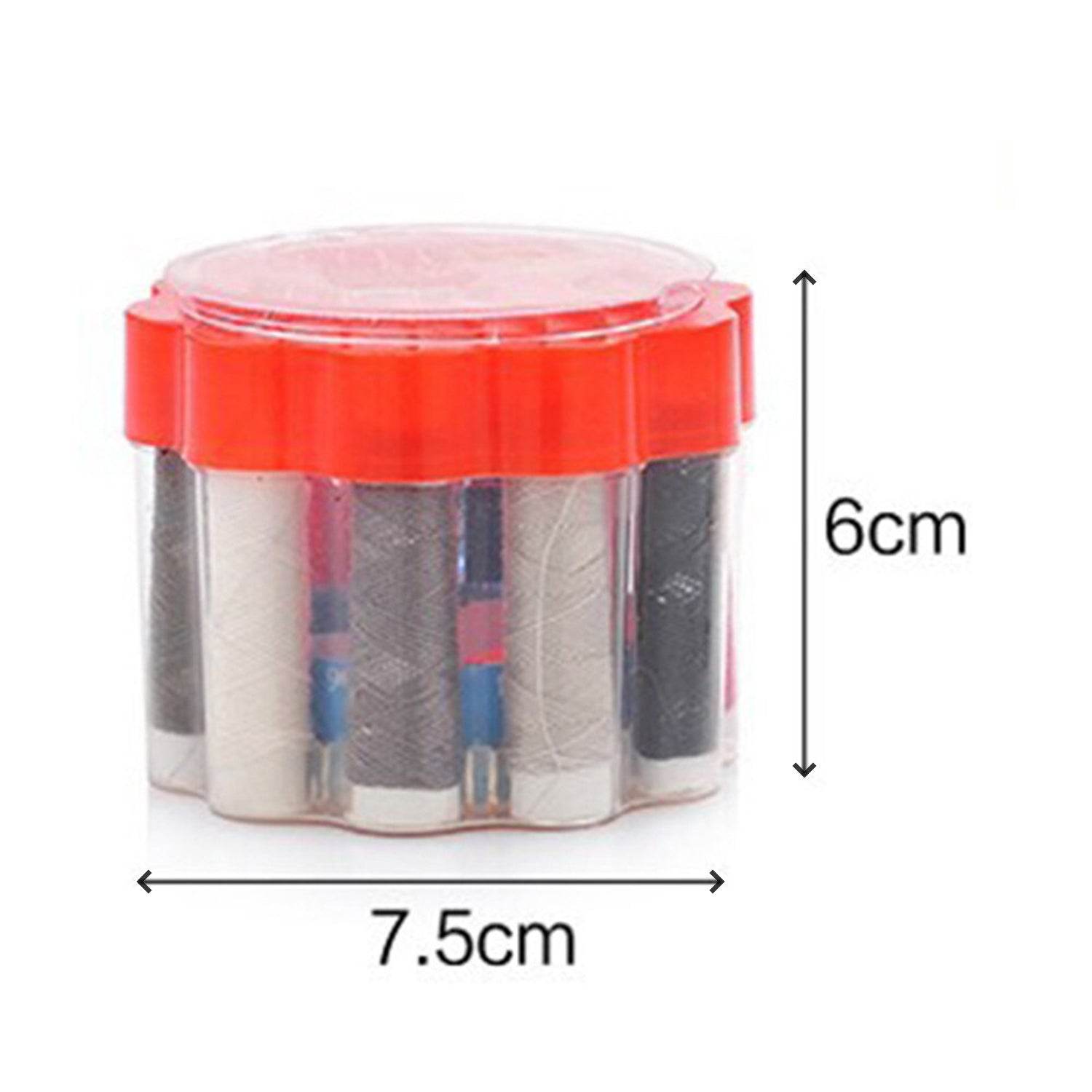 24 Pc Sewing Box used in storing of thread roles and sewing stuff including all home purposes. - infinityexculsivestore.com