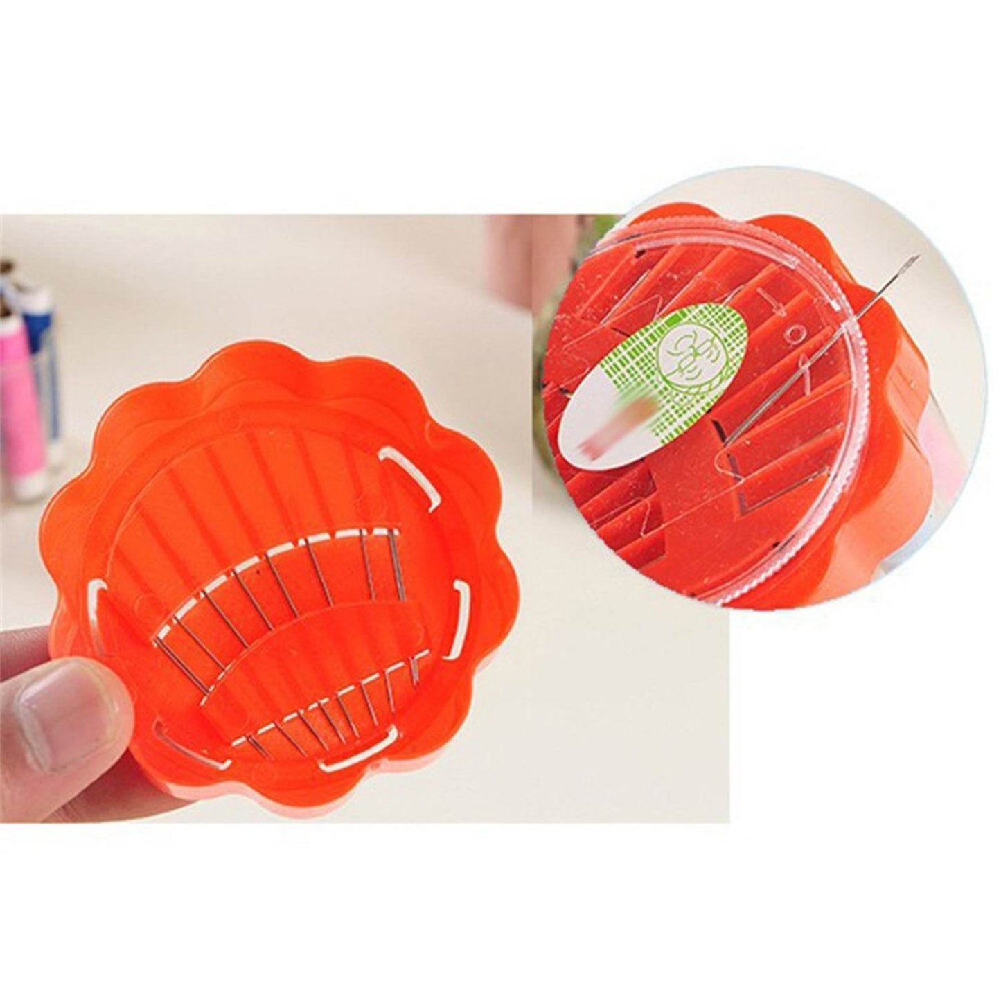 24 Pc Sewing Box used in storing of thread roles and sewing stuff including all home purposes. - infinityexculsivestore.com
