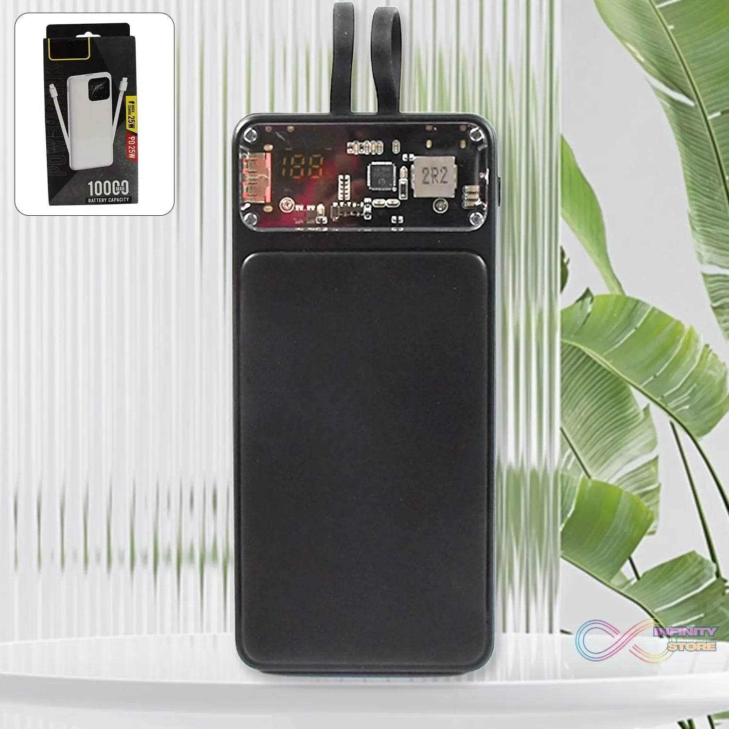 25W Fast Charging Power Bank (10000 mAh) - infinityexculsivestore.com