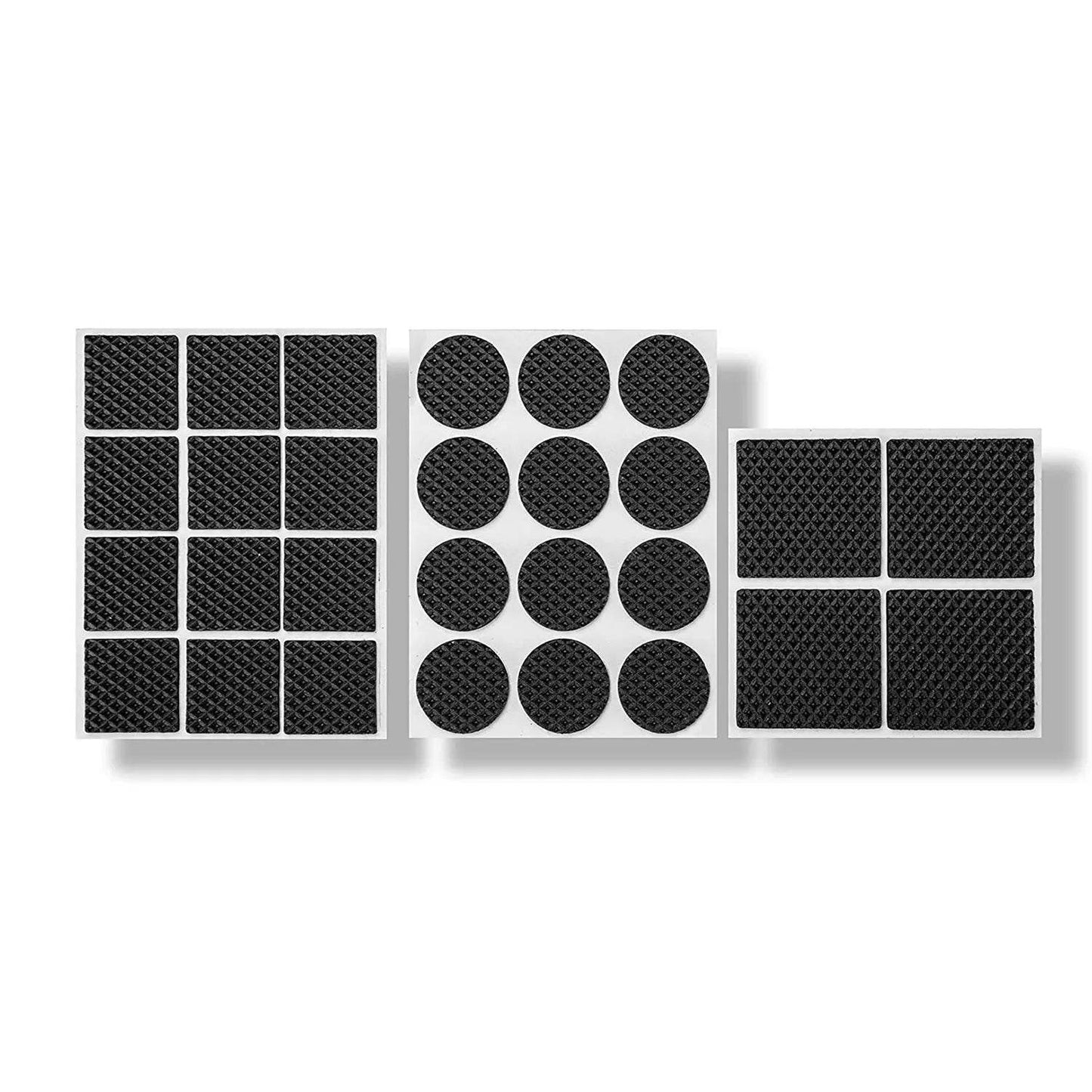 28 pc Rubber furniture Pads Self Sticking Non Slip Furniture Noise Insulation Pads - infinityexculsivestore.com