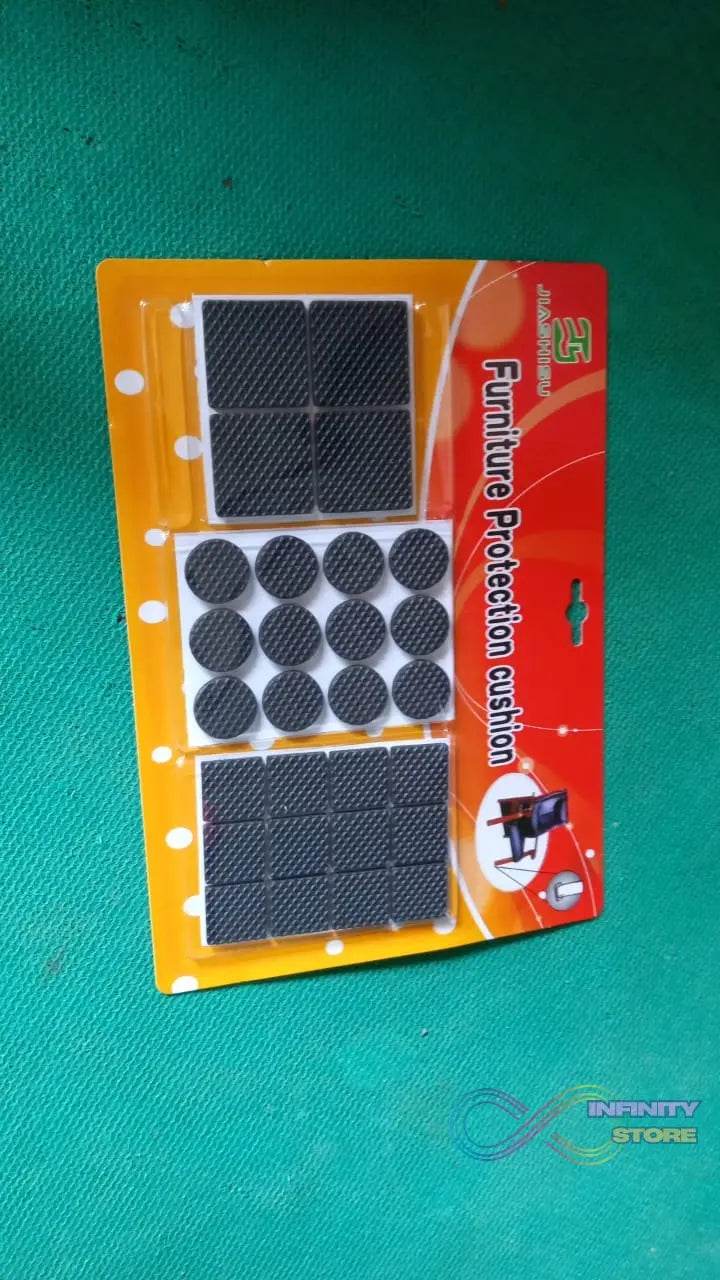 28 pc Rubber furniture Pads Self Sticking Non Slip Furniture Noise Insulation Pads - infinityexculsivestore.com