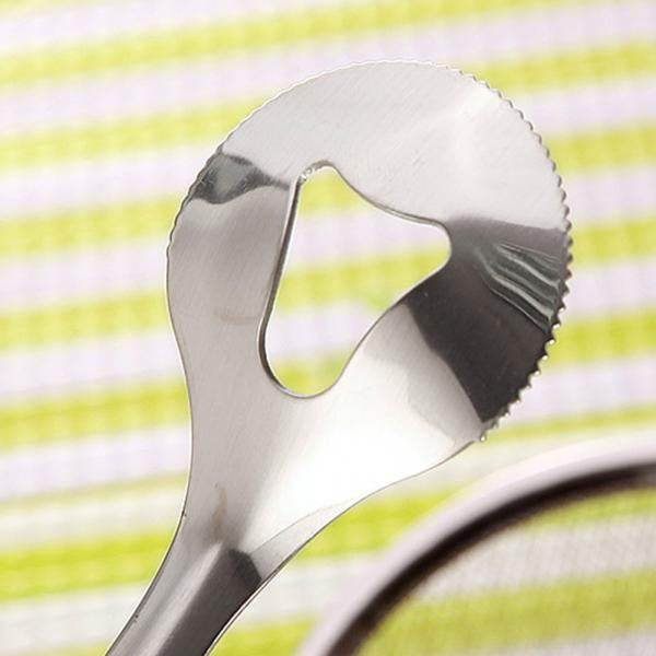 2In1 Stainless Steel Filter Spoon with Clip Food Kitchen Oil-Frying Multi-Functional - infinityexculsivestore.com