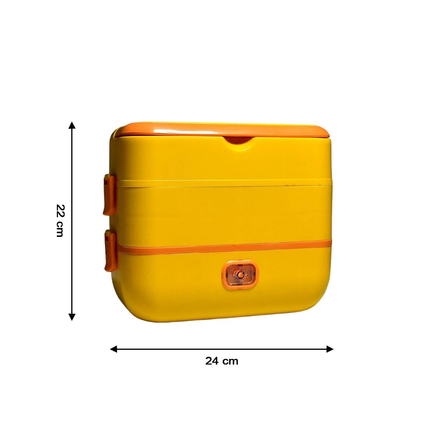 2Layer Electric Lunch Box for Office, Portable Lunch Warmer with Removable 4 Stainless Steel Container. - infinityexculsivestore.com