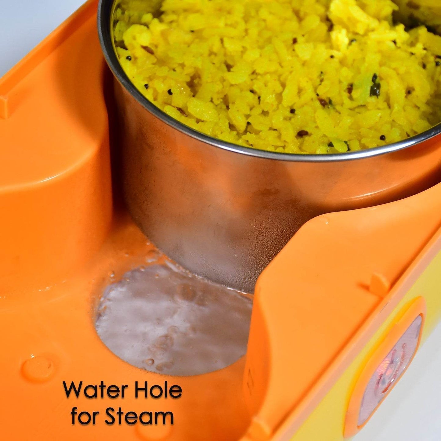2Layer Electric Lunch Box for Office, Portable Lunch Warmer with Removable 4 Stainless Steel Container. - infinityexculsivestore.com