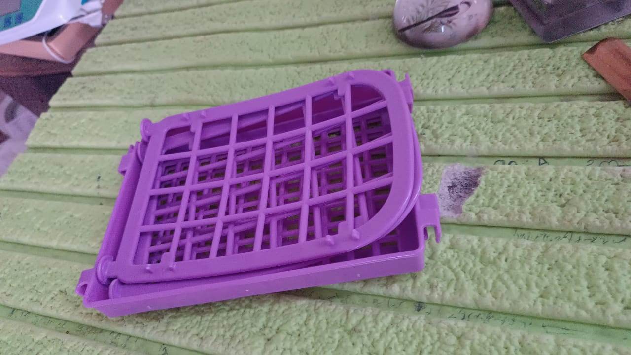 2Layer Foldable Plastic Small Storage Shelf / Rack (1 Pc / Mix Color) - infinityexculsivestore.com
