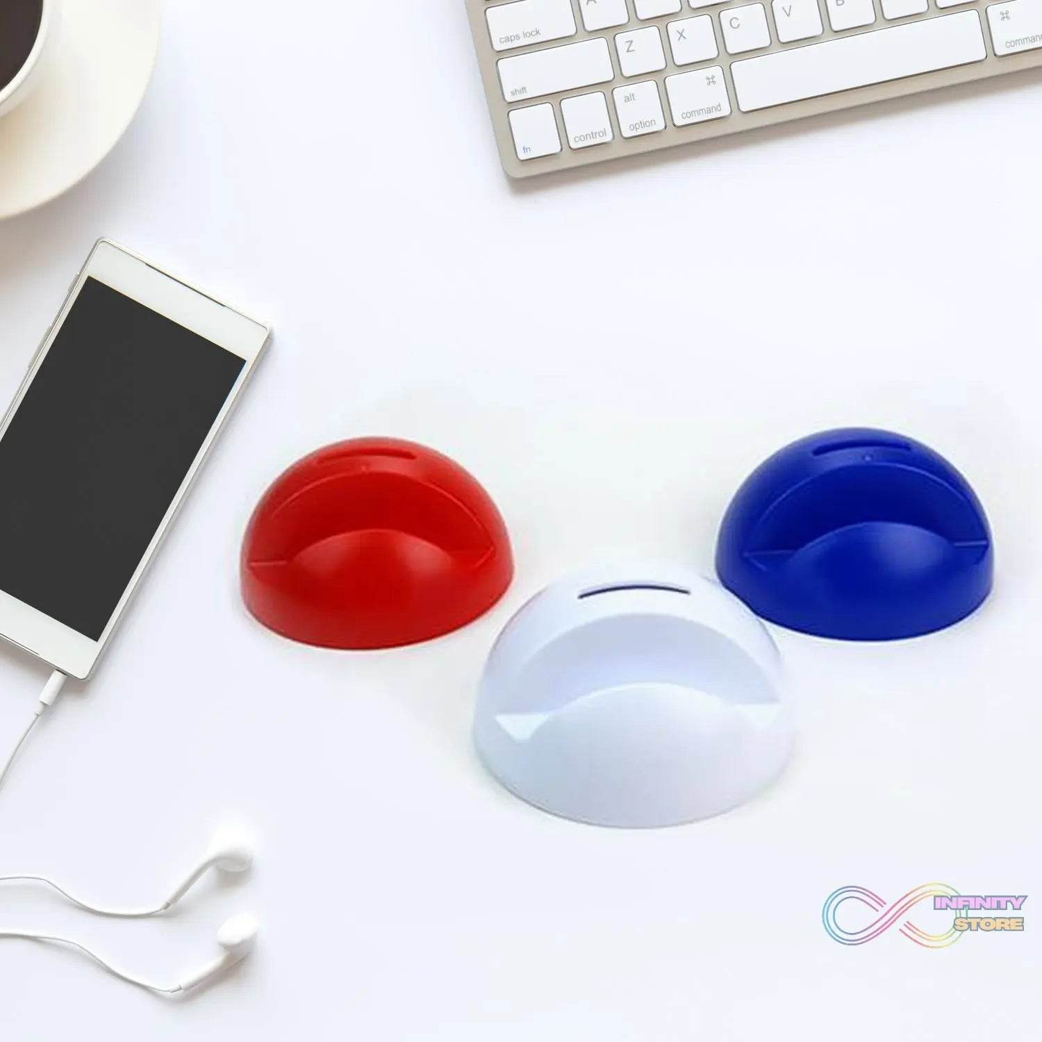 2in1 ABS Plastic Phone Holder Phone Stand With Coin Bank (1 Pc) - infinityexculsivestore.com