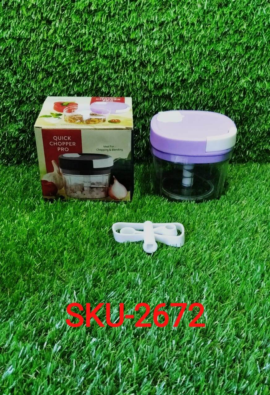 2in1 Handy Chopper And Slicer For Home & kitchen (600ML Capacity) - infinityexculsivestore.com
