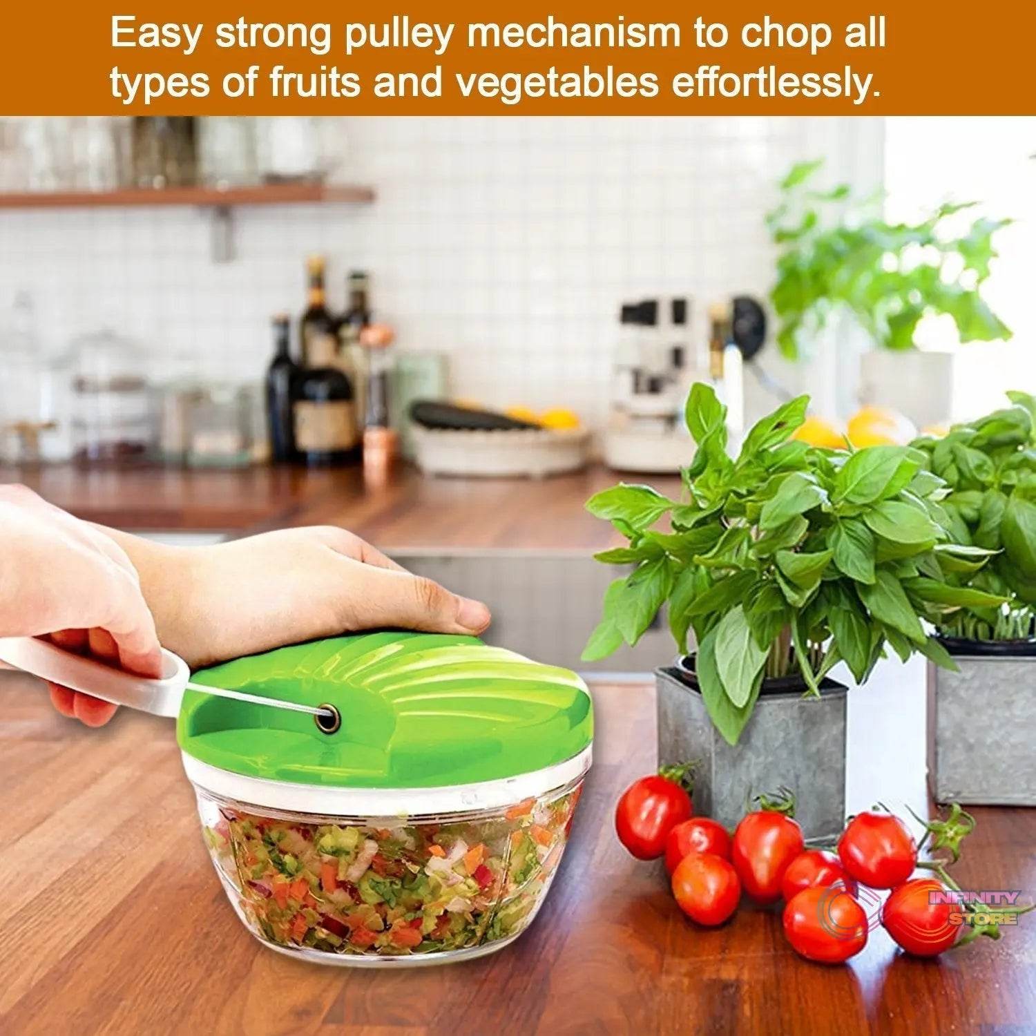 2in1 Speedy Chopper With Easy to Chop Vegetable - infinityexculsivestore.com