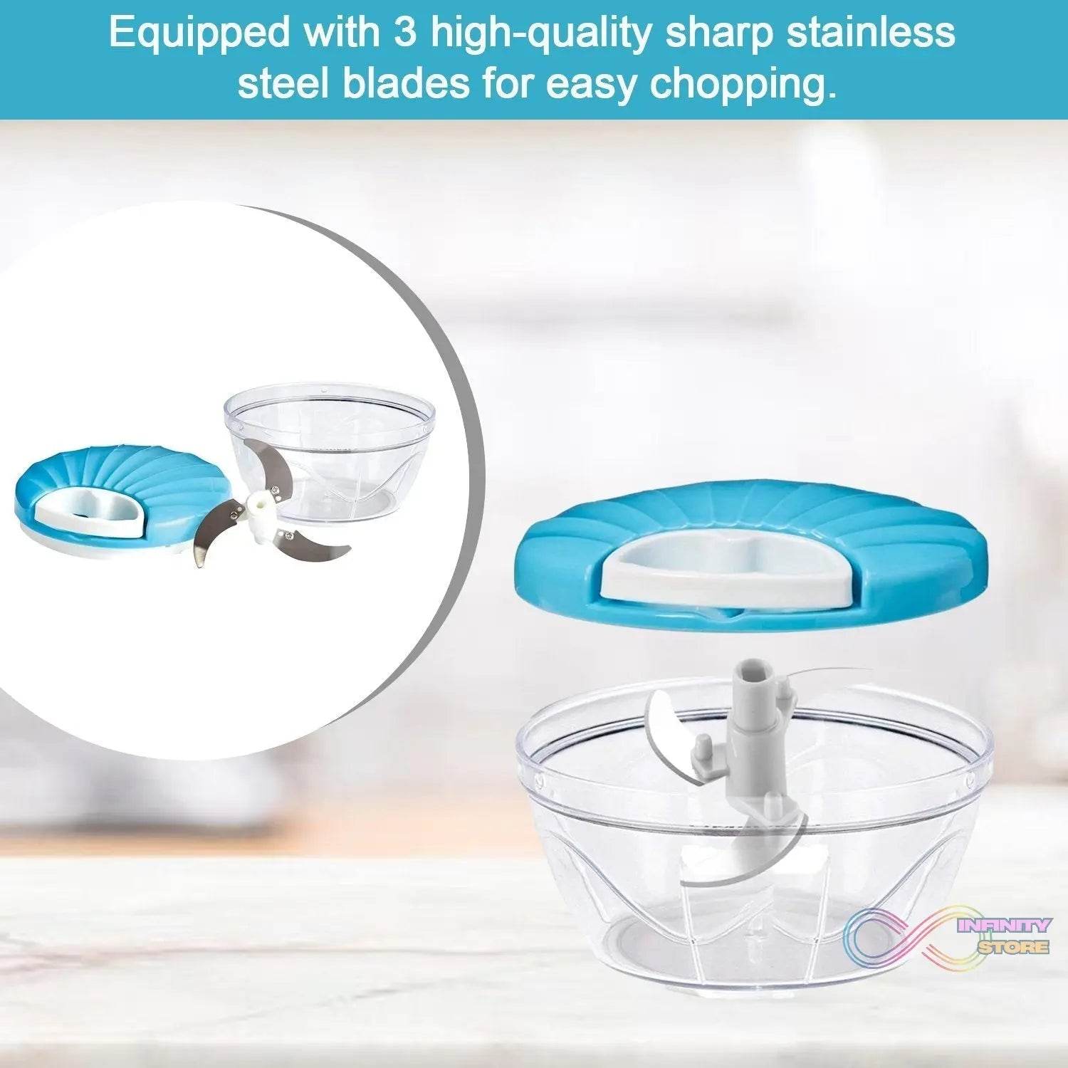 2in1 Speedy Chopper With Easy to Chop Vegetable - infinityexculsivestore.com