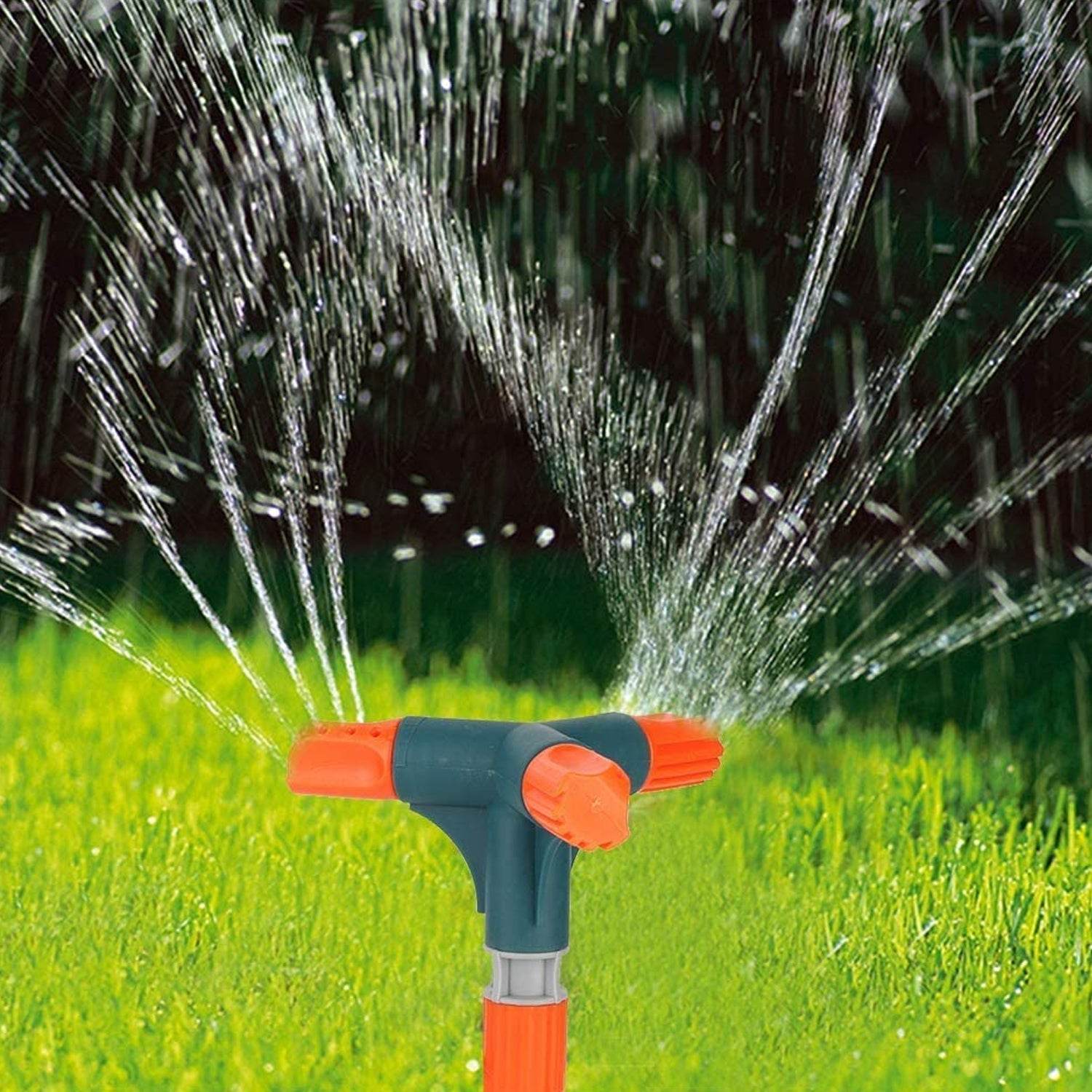 3 Arm 360° Rotating Garden Sprinkler - infinityexculsivestore.com