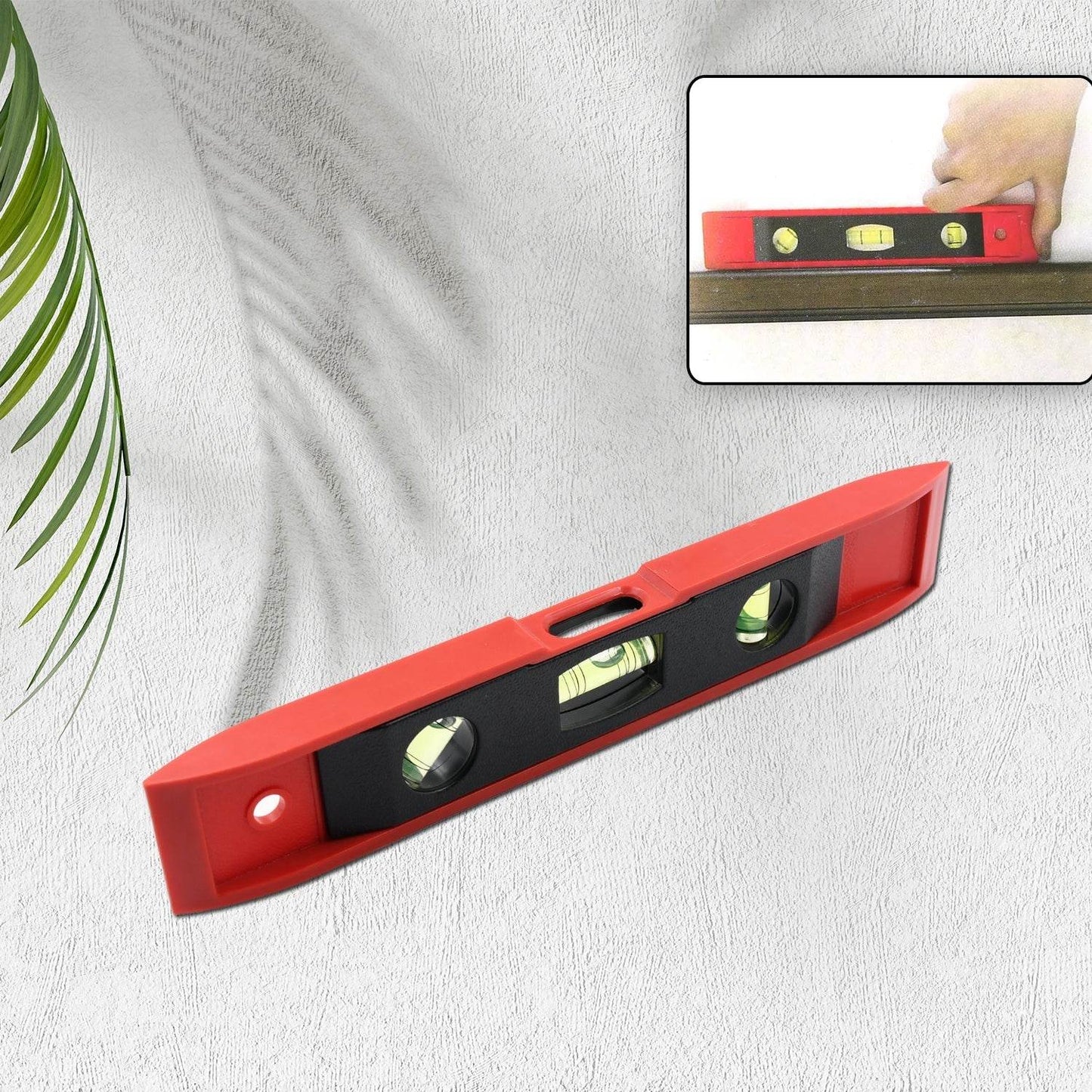 3 Bubble Mini Spirit Level Plastic Torpedo Carpenter's Spirit Level Measurement tools - infinityexculsivestore.com