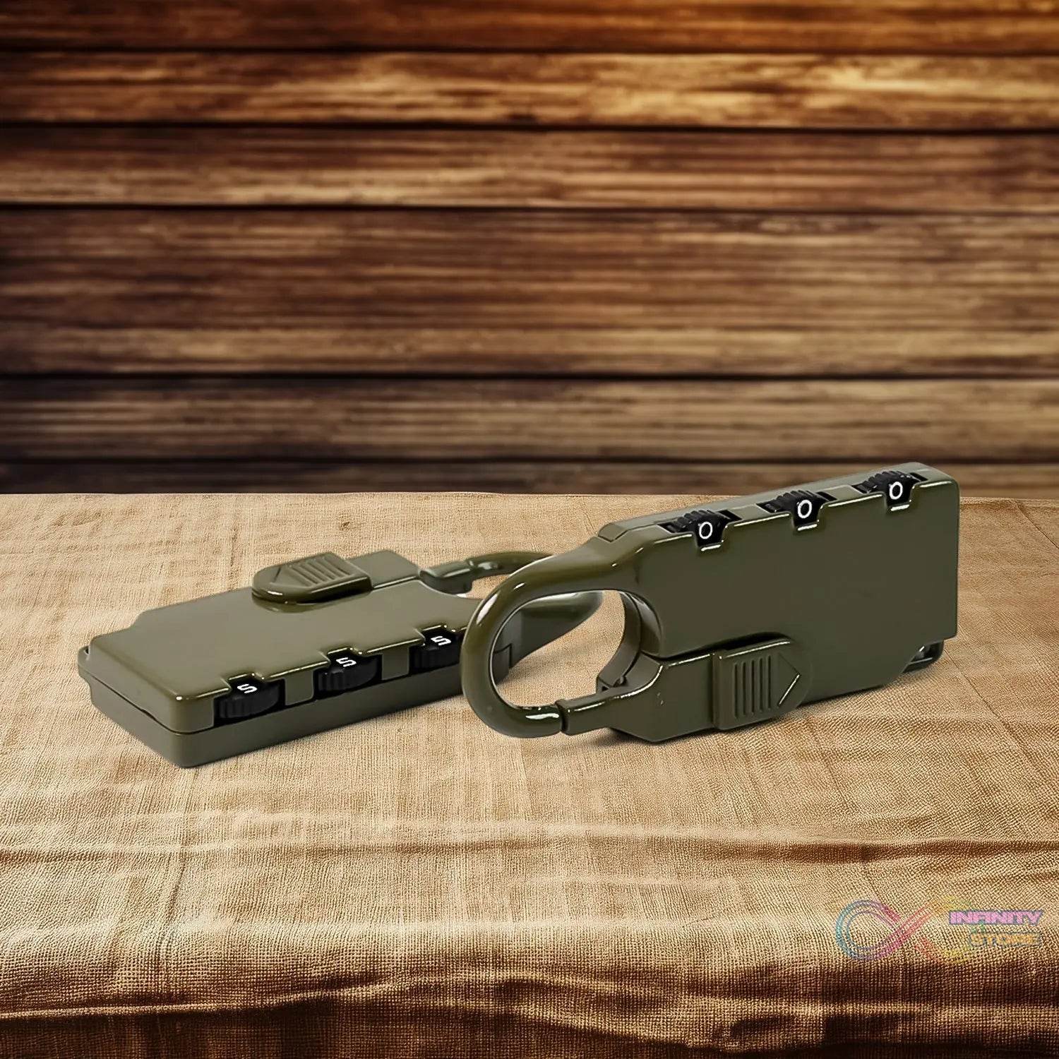 3 Digit Metal Combination Number Lock (1 Pc / Mix Design & Color) - infinityexculsivestore.com