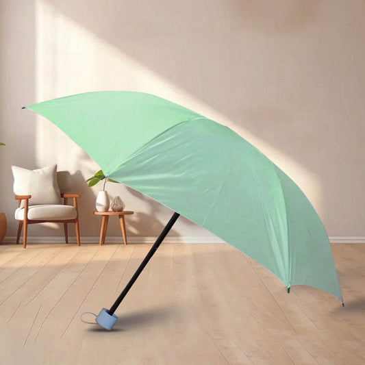 3 Fold Manual Open Umbrella | Windproof, Sunproof & Rainproof with Sturdy Steel Shaft | Easy to Hold & Carry | Umbrella for Women, Men & Kids (1 Pc) - infinityexculsivestore.com