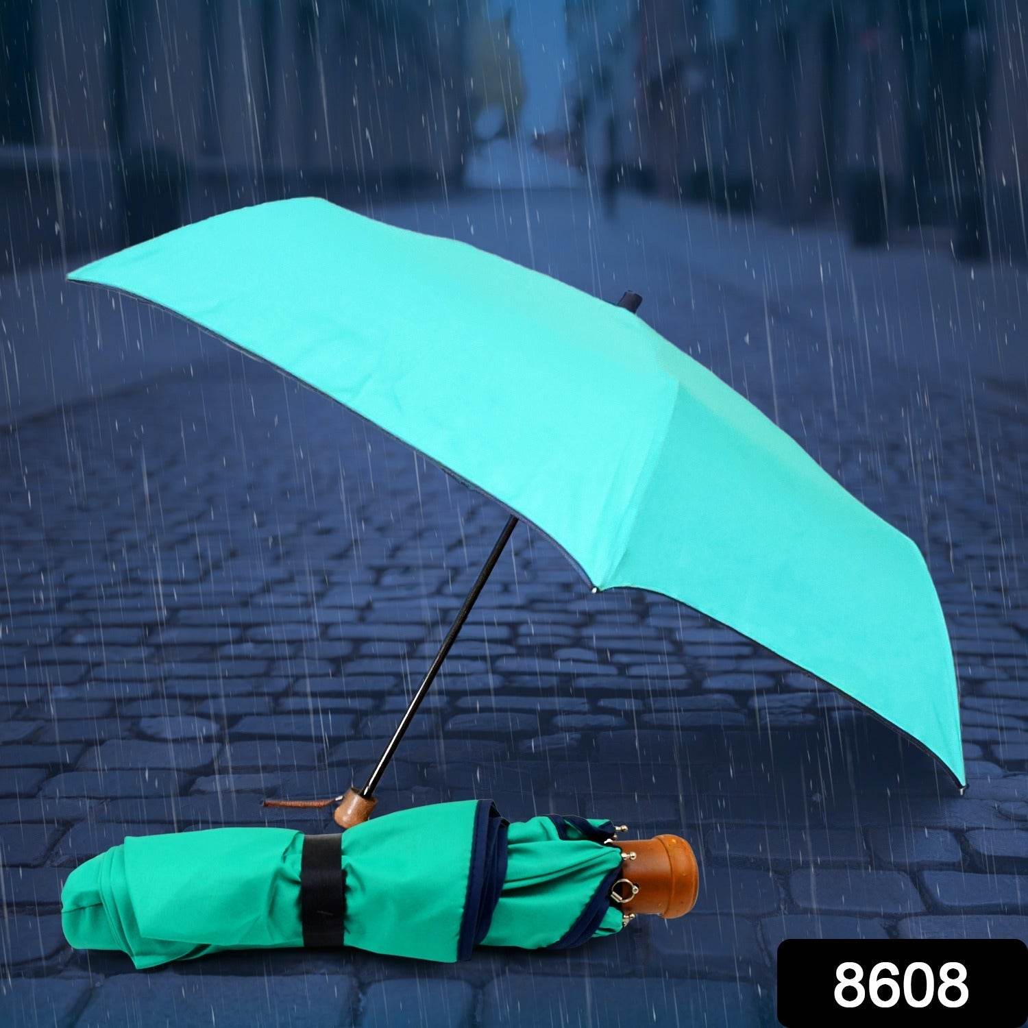 3 - Fold Sun & Rain Protective Foldable Umbrella (1 Pc) - infinityexculsivestore.com