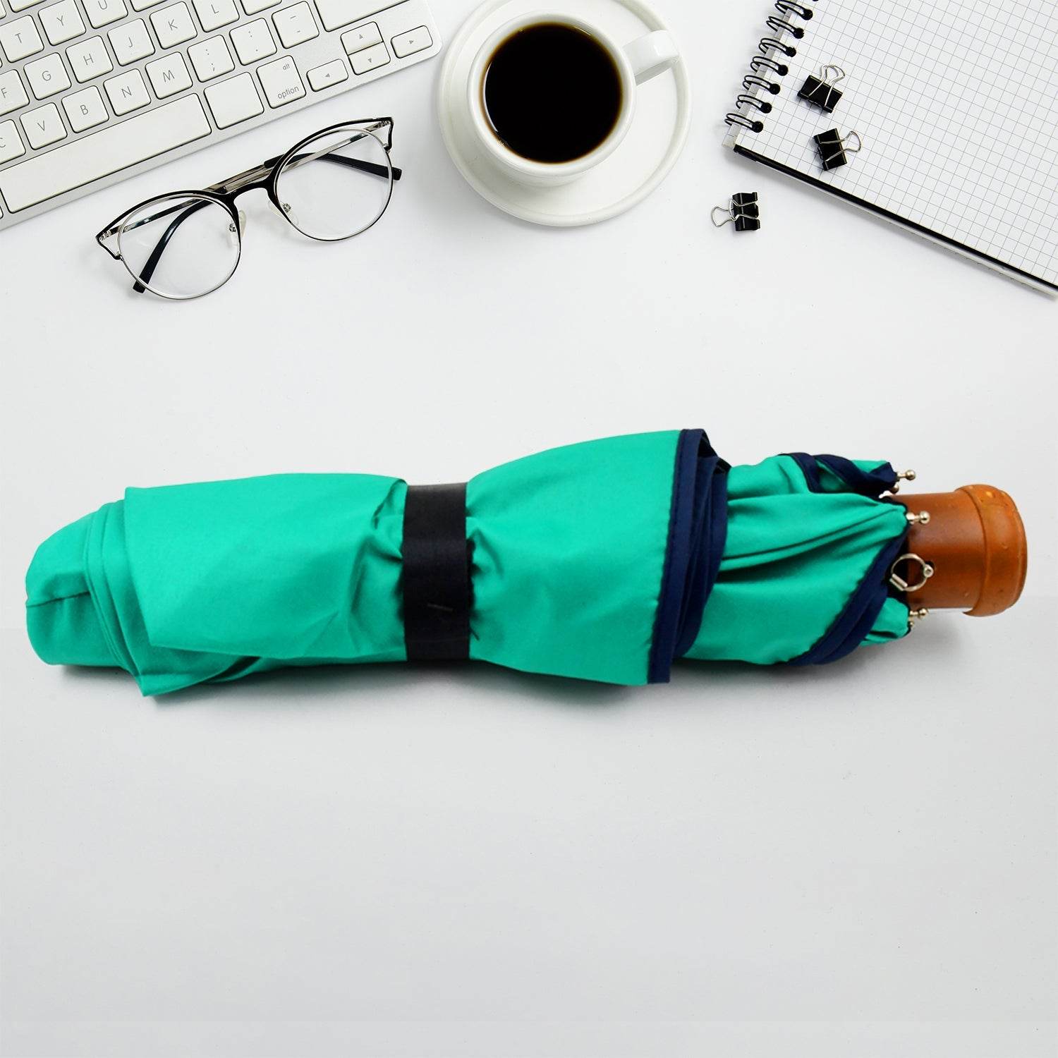 3 - Fold Sun & Rain Protective Foldable Umbrella (1 Pc) - infinityexculsivestore.com