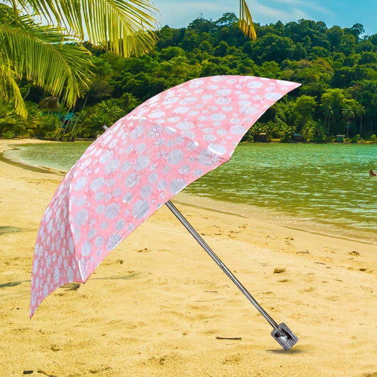 3-FoldΒ Umbrella Summer Sun Protection Foldable Cute UmbrellaΒ || UV Protection Sun Umbrella || Travel Accessories || Umbrella for Children, Girls, and Boys (1 Pc) - infinityexculsivestore.com