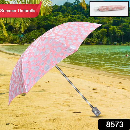 3-FoldΒ Umbrella Summer Sun Protection Foldable Cute UmbrellaΒ || UV Protection Sun Umbrella || Travel Accessories || Umbrella for Children, Girls, and Boys (1 Pc) - infinityexculsivestore.com