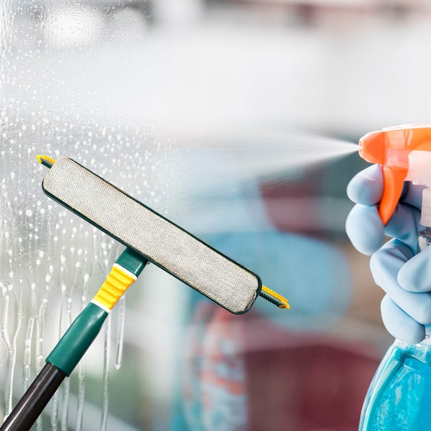 3 IN 1 GLASS WIPER USED IN ALL KINDS OF HOUSEHOLD AND OFFICIAL PLACES FOR CLEANING AND WIPING OF FLOORS, GLASSES AND DUST ETC. - infinityexculsivestore.com