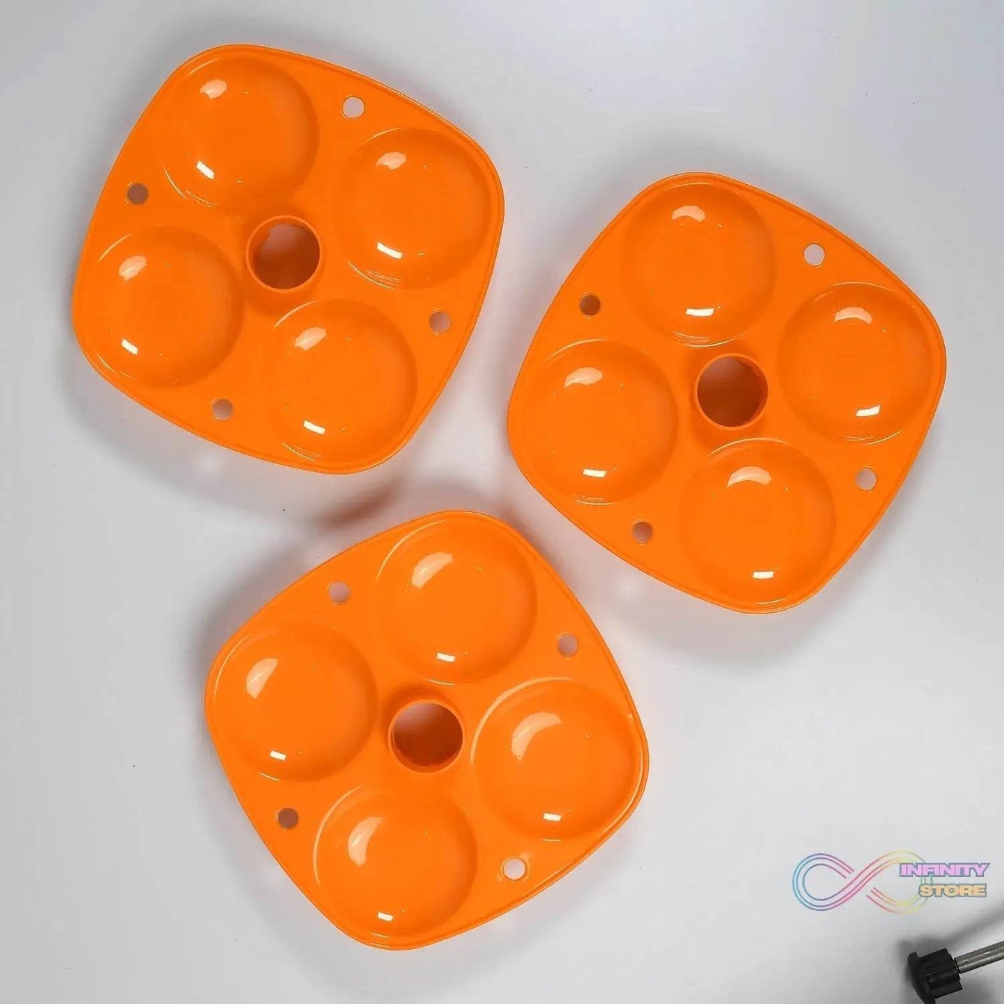 3 Layer Idli Stand for Holding and Serving Idlis (Household Kitchen Use) - infinityexculsivestore.com