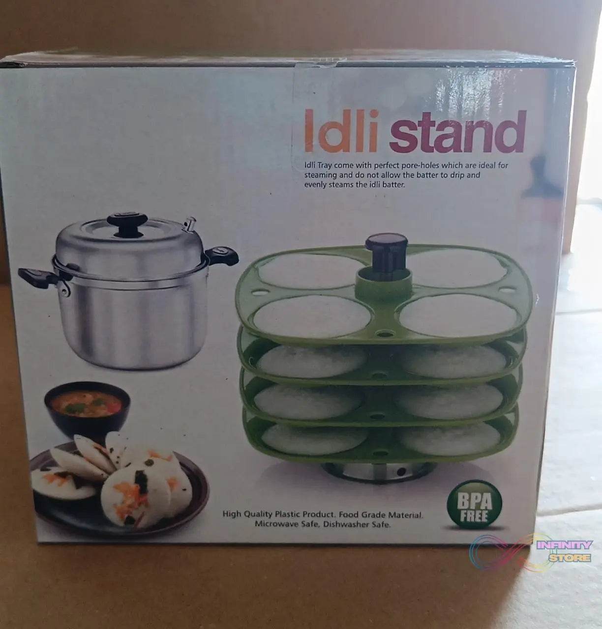 3 Layer Idli Stand for Holding and Serving Idlis (Household Kitchen Use) - infinityexculsivestore.com