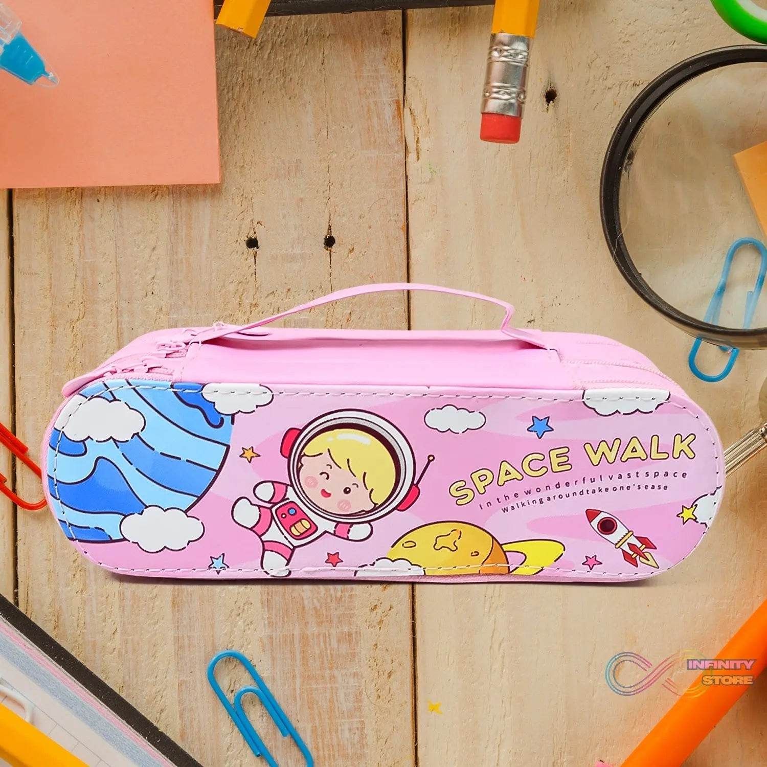 3 Layer Large Capacity With Multi - Functional Pencil Case (1 Pc) - infinityexculsivestore.com