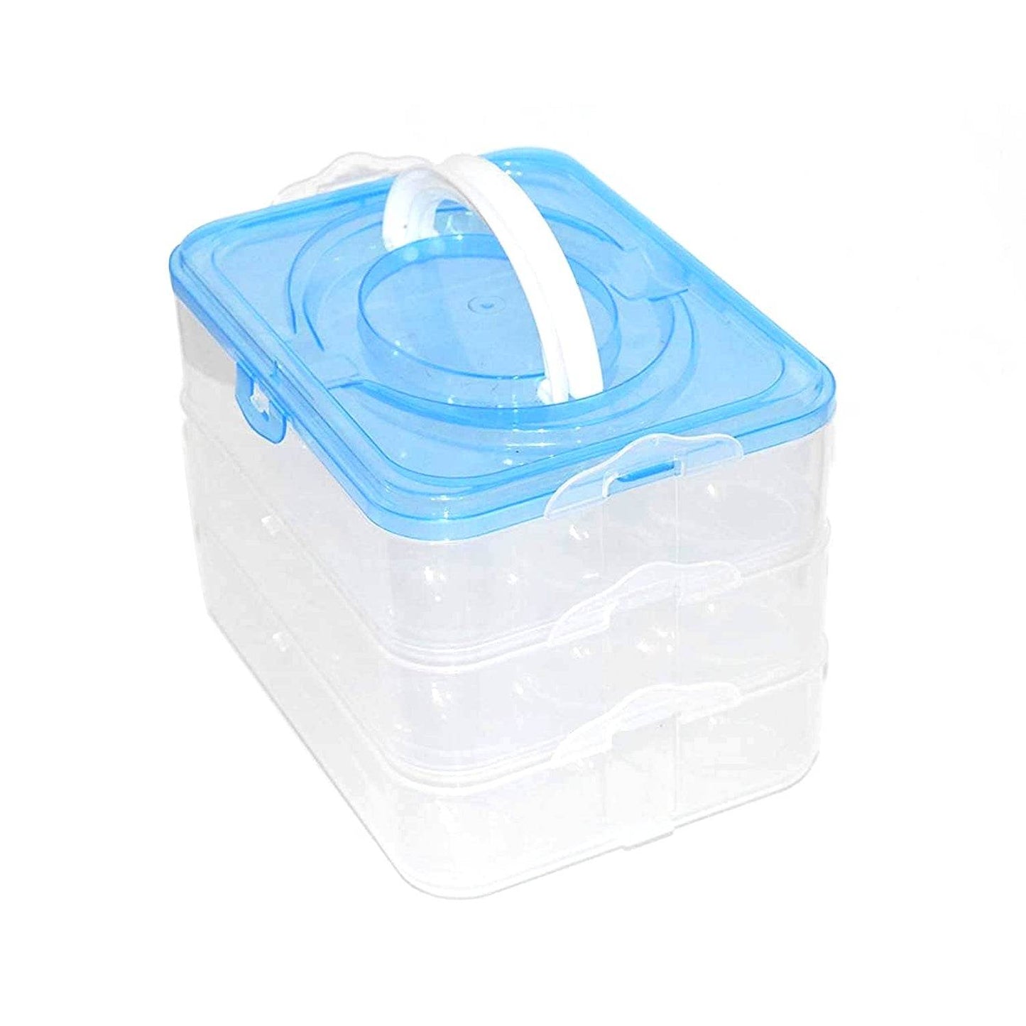 3-Layer Plastic Refrigerator Egg Storage Box (36 Grid) - infinityexculsivestore.com