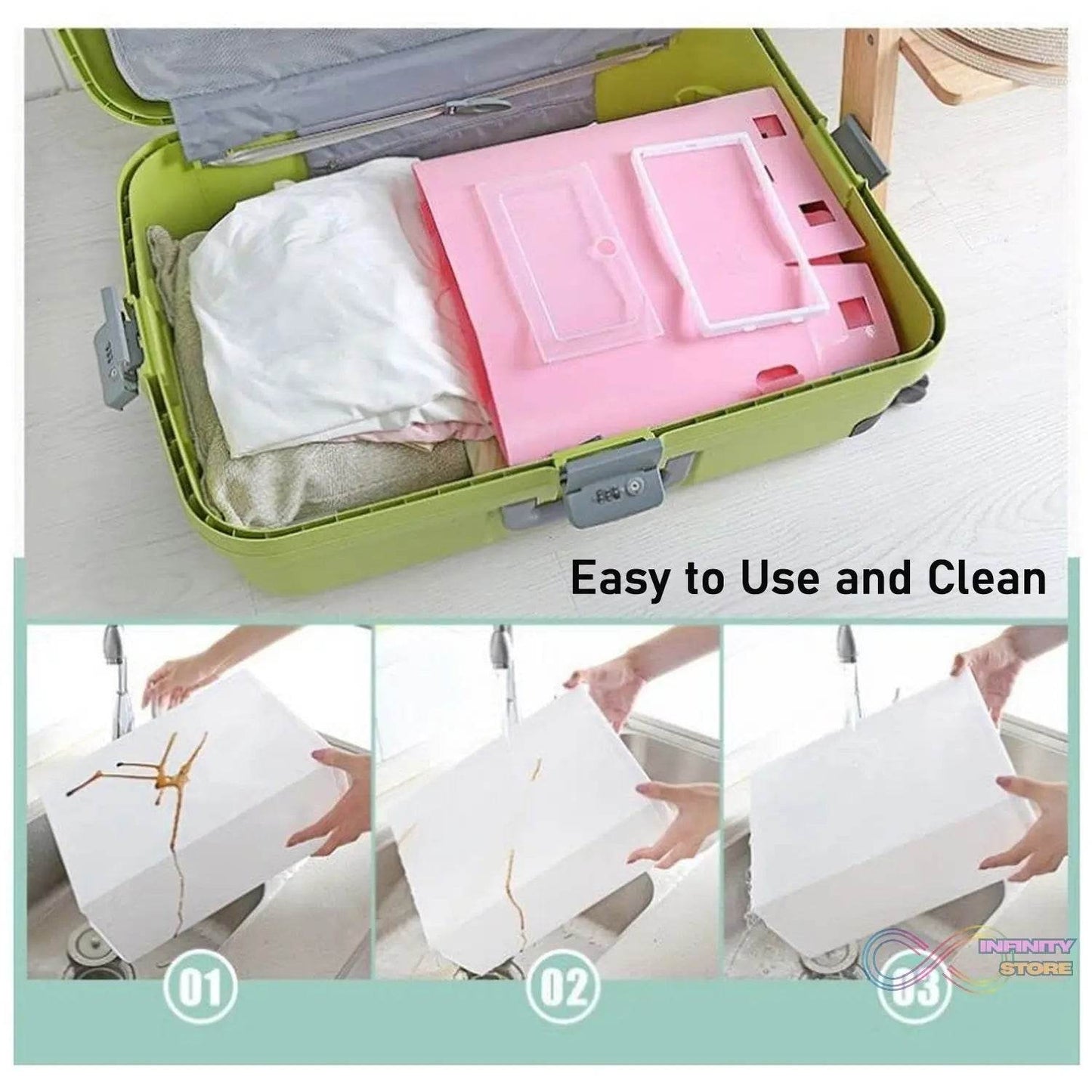 3 Layer Transparent Shoes Storage Box Plastic Stackable Shoe Storage (1 Set / 3 Layer) - infinityexculsivestore.com
