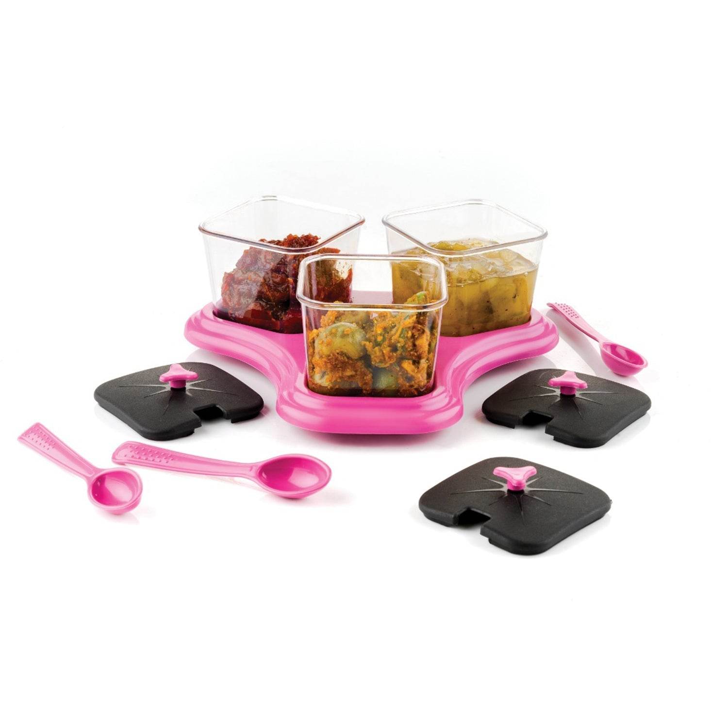 3 Pc Dining Set used as a cutlery set for serving food purposes and sweet and all in all kinds of household and official places etc. - infinityexculsivestore.com