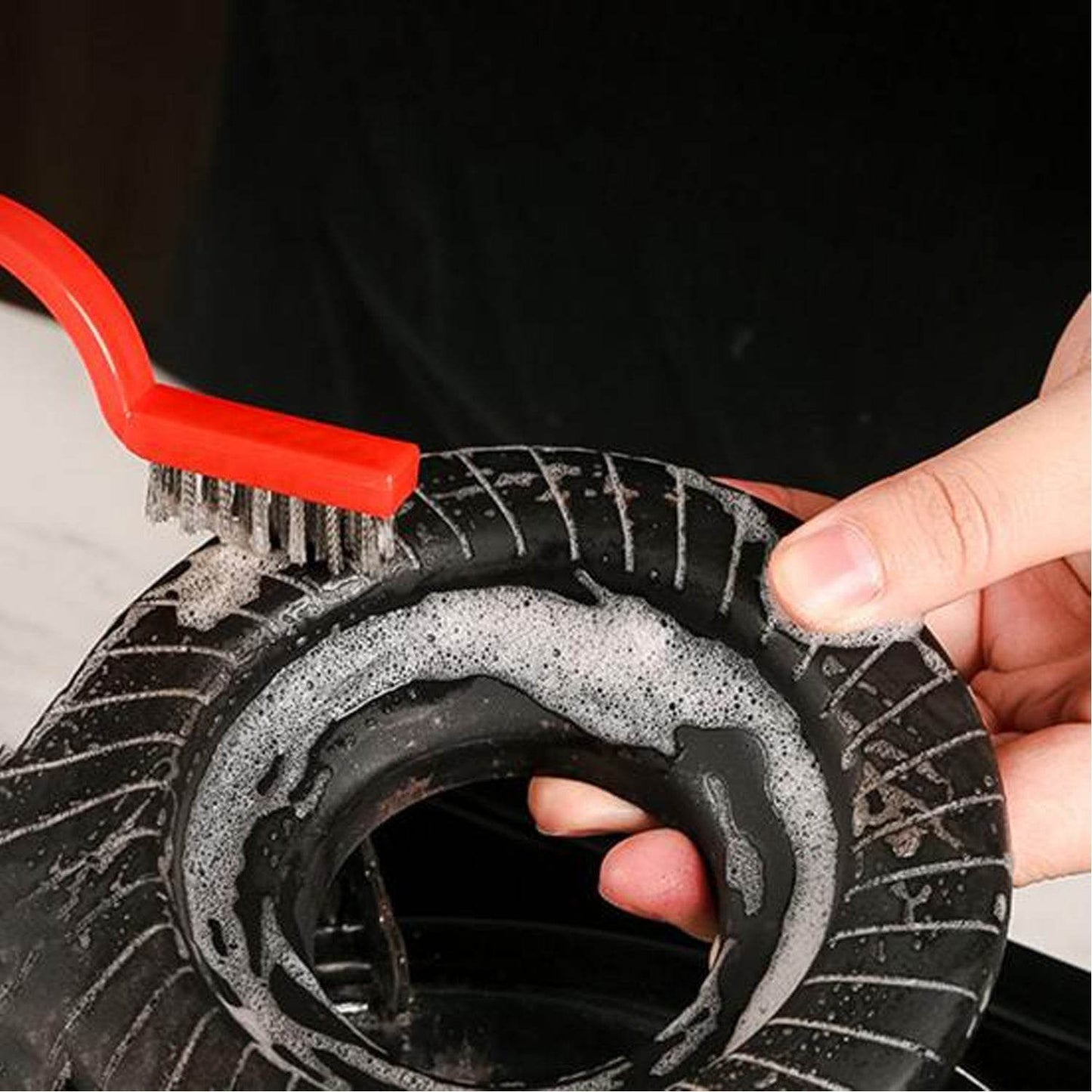 3-Piece Mini Wire Brush Set: Tackle Tough Cleaning Jobs (Multi-Material) - infinityexculsivestore.com