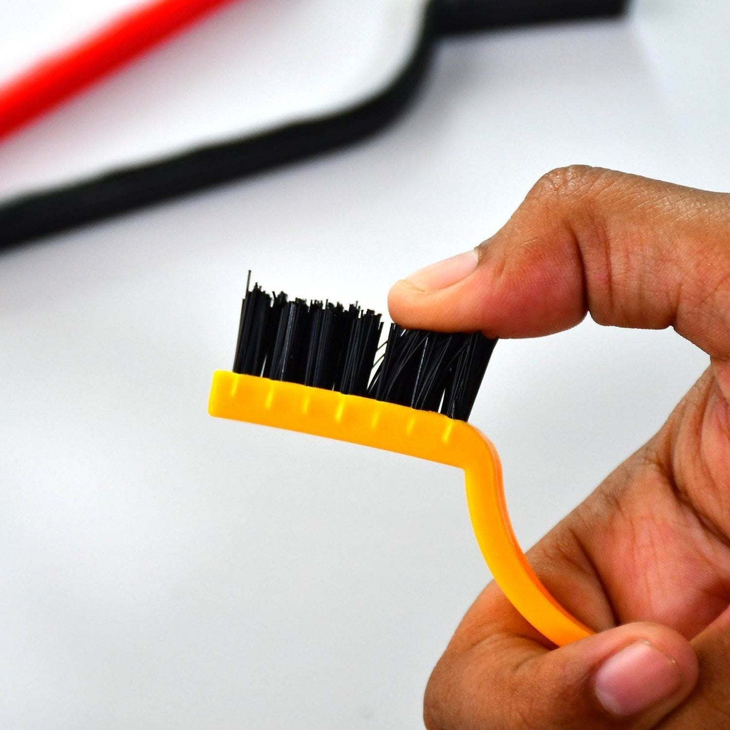 3-Piece Mini Wire Brush Set: Tackle Tough Cleaning Jobs (Multi-Material) - infinityexculsivestore.com