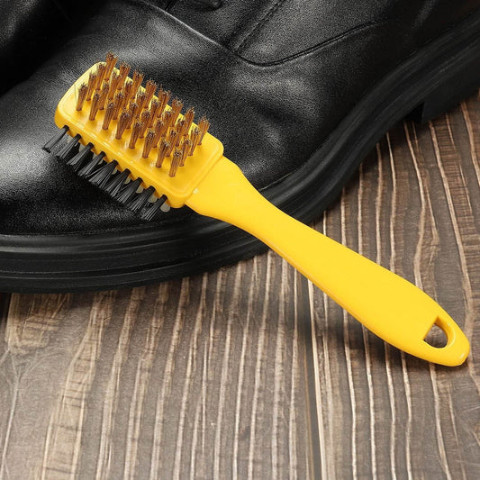 3 Side Portable Multifunctional shoe brush Rubber Home Suede Shoes Polishing Brushes 3 Side Shoe Cleaning Brush, Shoe Brush Excellent Quality and Popular - infinityexculsivestore.com